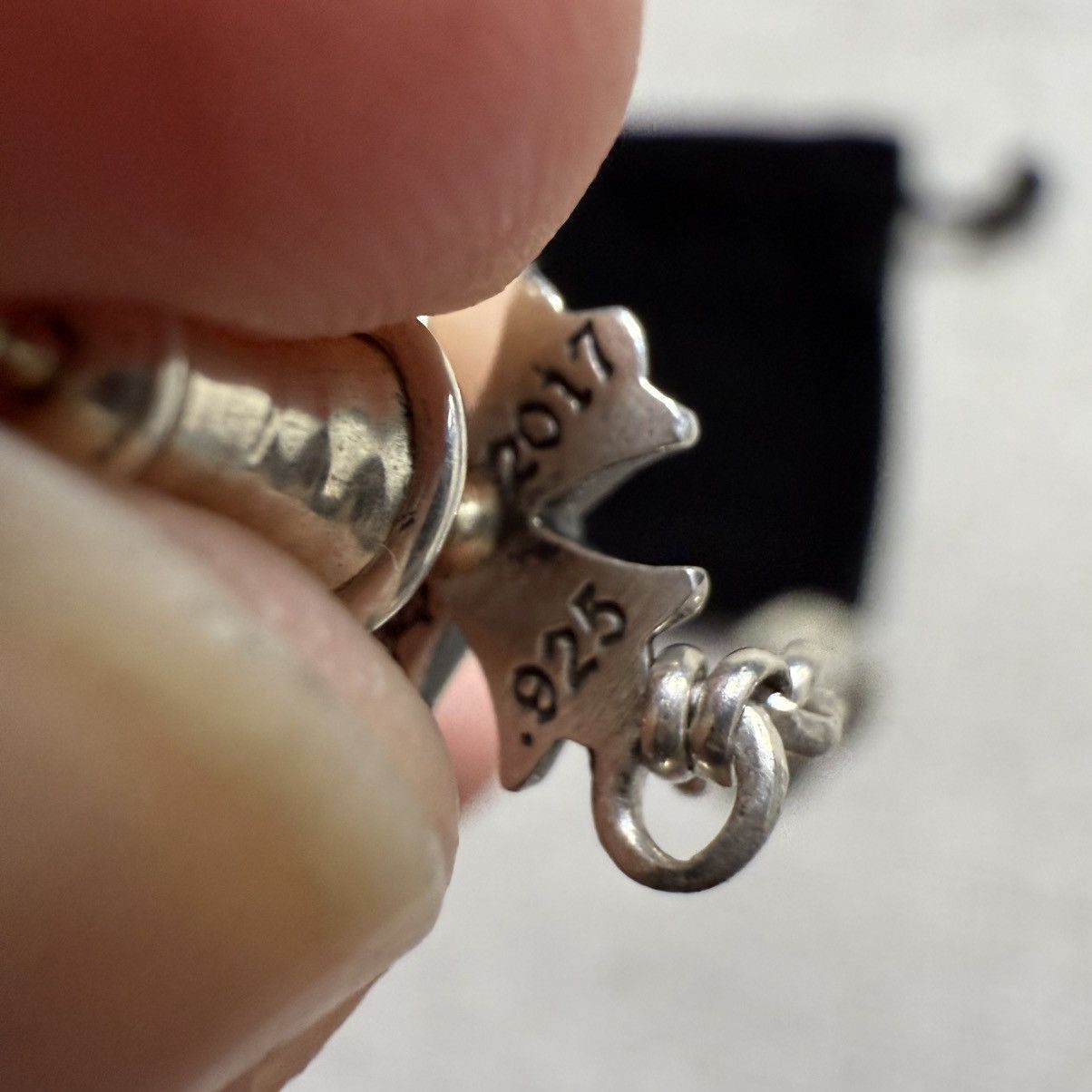 Chrome Hearts Chrome Hearts Cross with Dices Earring Size ONE SIZE - 7 Thumbnail