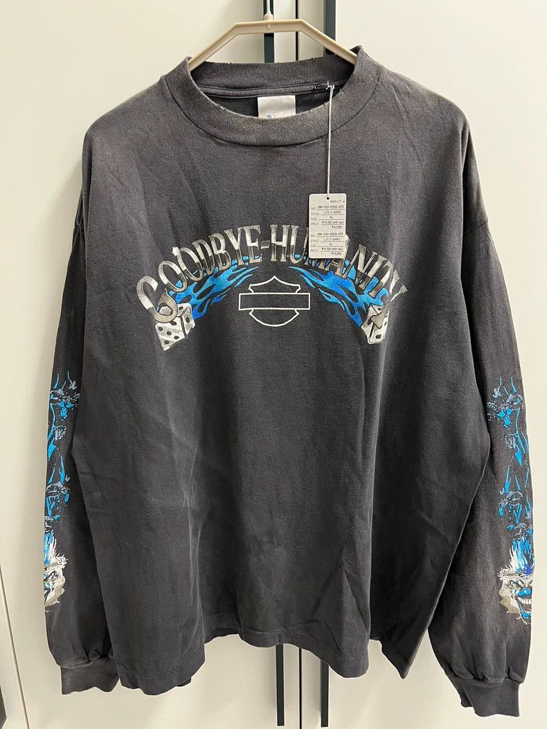 Saint Michael Saint Michael Retro motorcycles make old long sleeves Size US XL / EU 56 / 4 - 1 Thumbnail