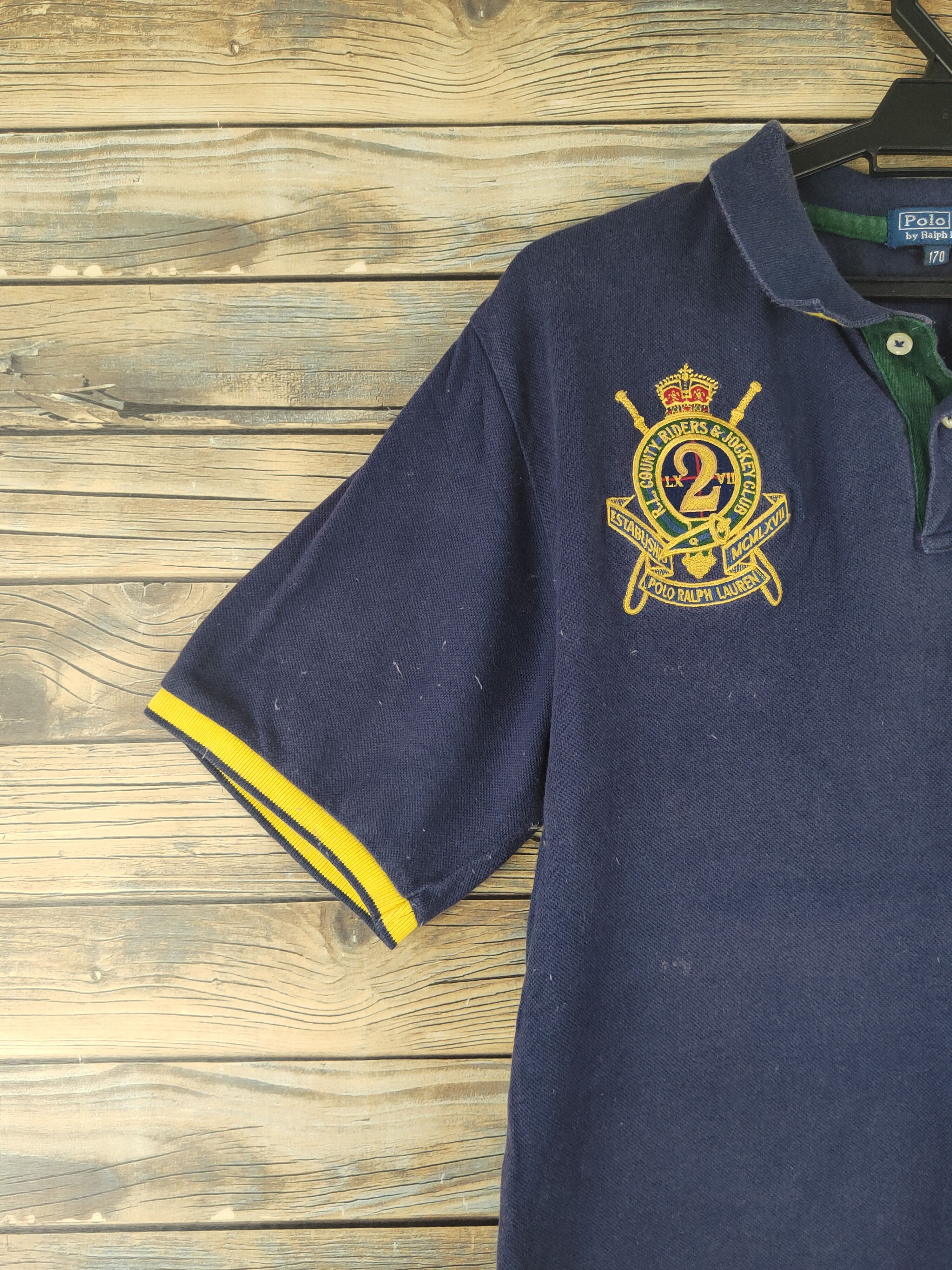 Polo Ralph Lauren DL Polo by Ralph Lauren Navy Polo Shirts #1801 Size US M / EU 48-50 / 2 - 5 Thumbnail