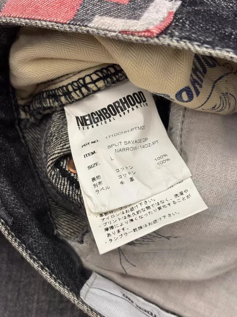 Neighborhood Neighborhood size L Fang Bull King Denim Pants Size US 27 - 5 Thumbnail