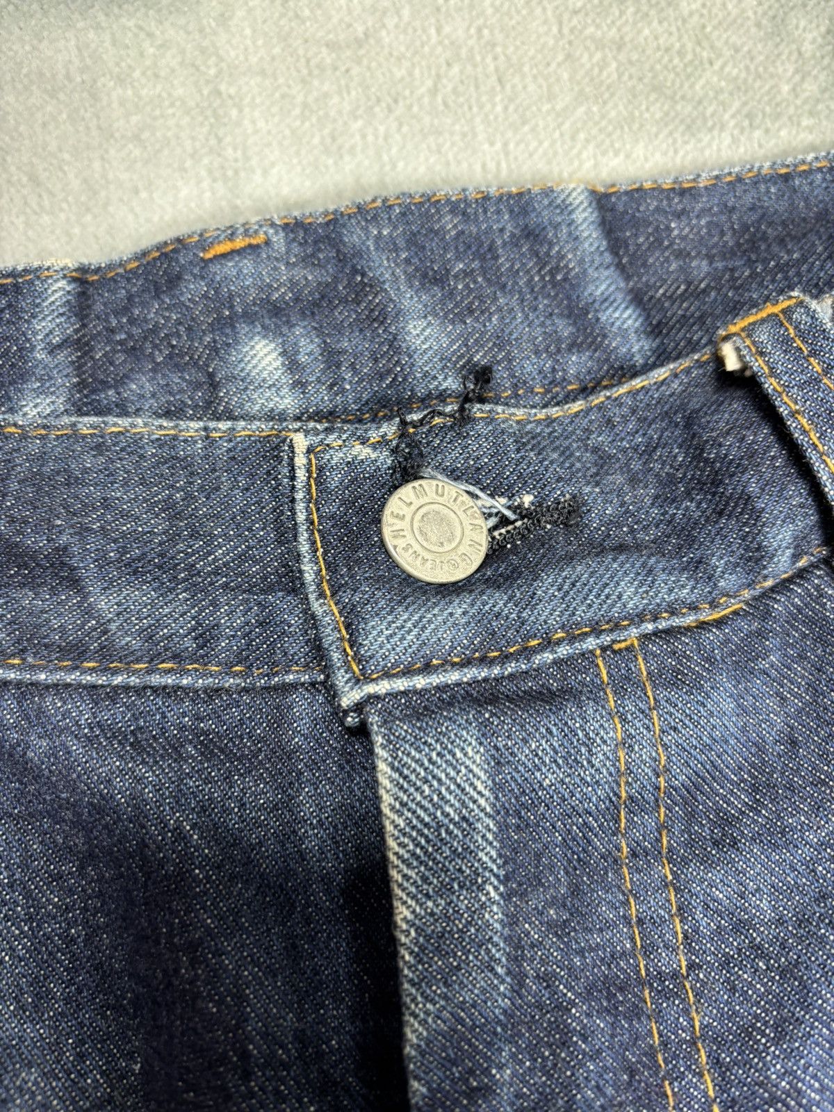 Helmut Lang Vintage 1999 Helmut Lang Classic Raw Denim. S008 Size US 31 - 4 Thumbnail