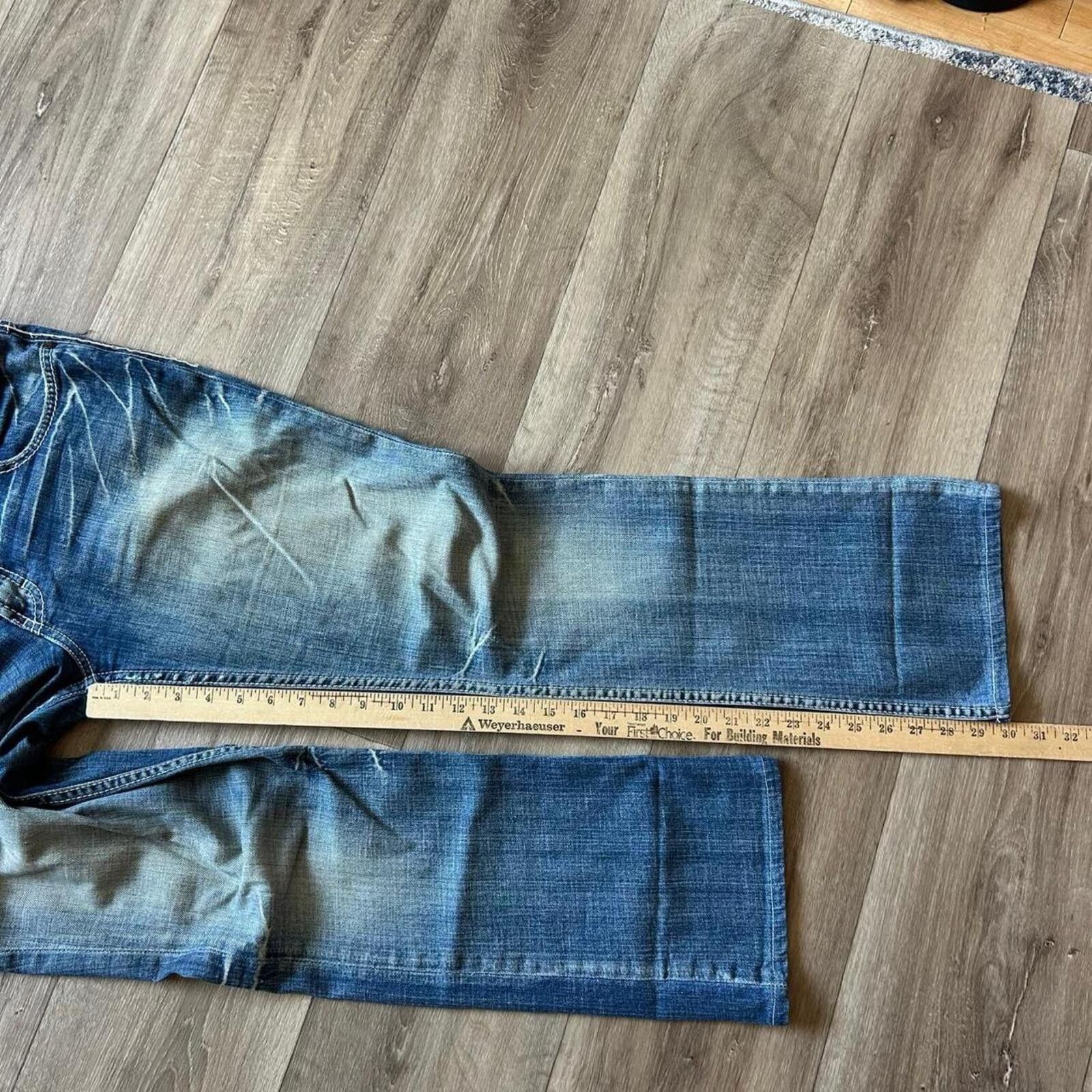 Other Vintage y2k Bootcut Denim Faded Jeans size 32/30 Size US 32 / EU 48 - 5 Thumbnail