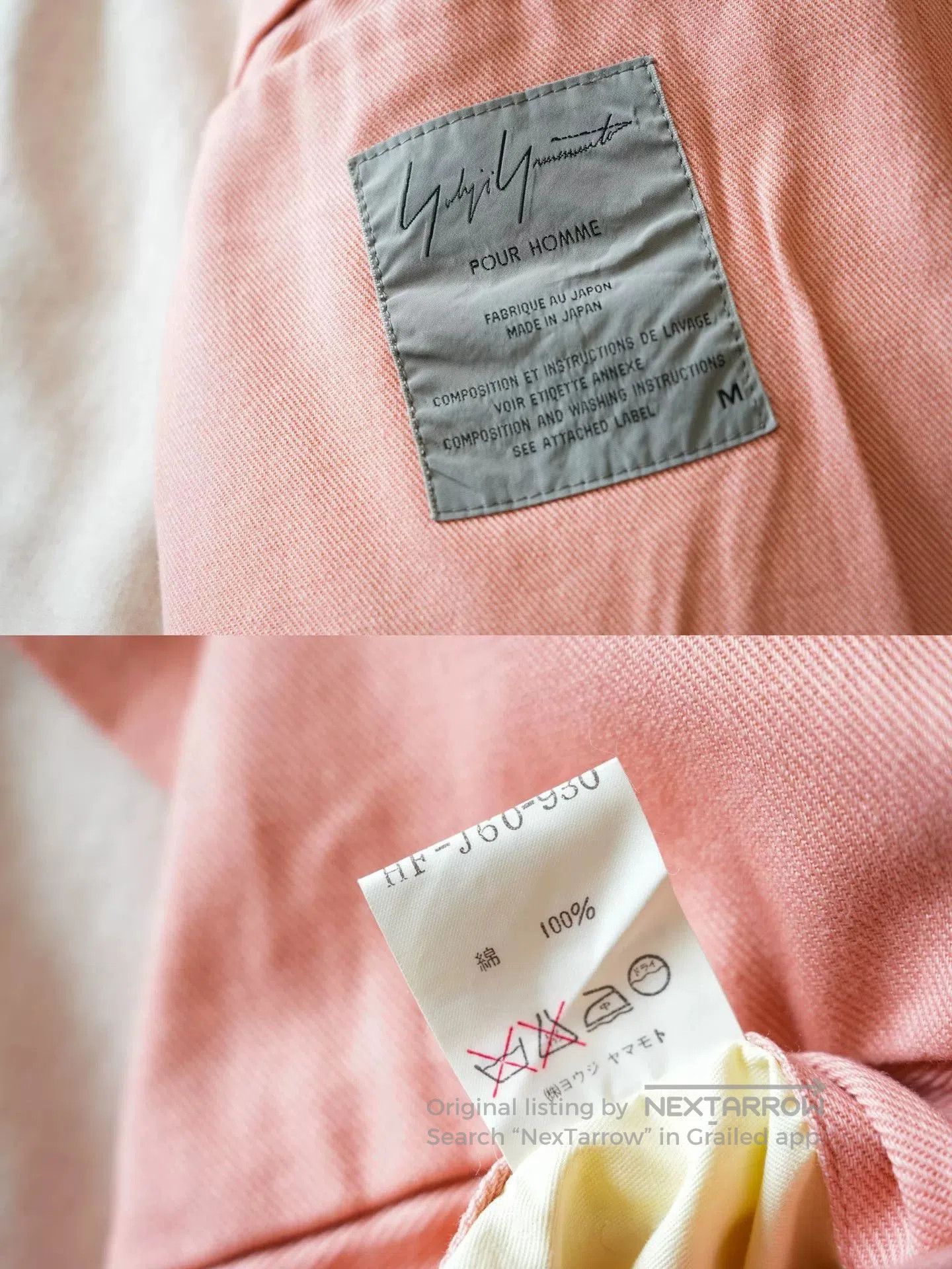 Yohji Yamamoto yohji yamamoto pink floral blazer 96ss. Size M / US 6-8 / IT 42-44 - 8 Thumbnail