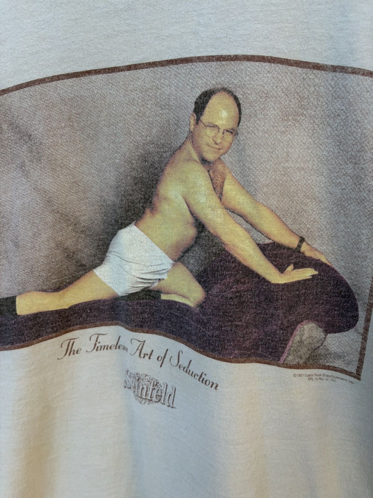 Vintage 1997 Seinfeld “Timeless art of seduction” Goerge Costanza Size US L / EU 52-54 / 3 - 3 Thumbnail