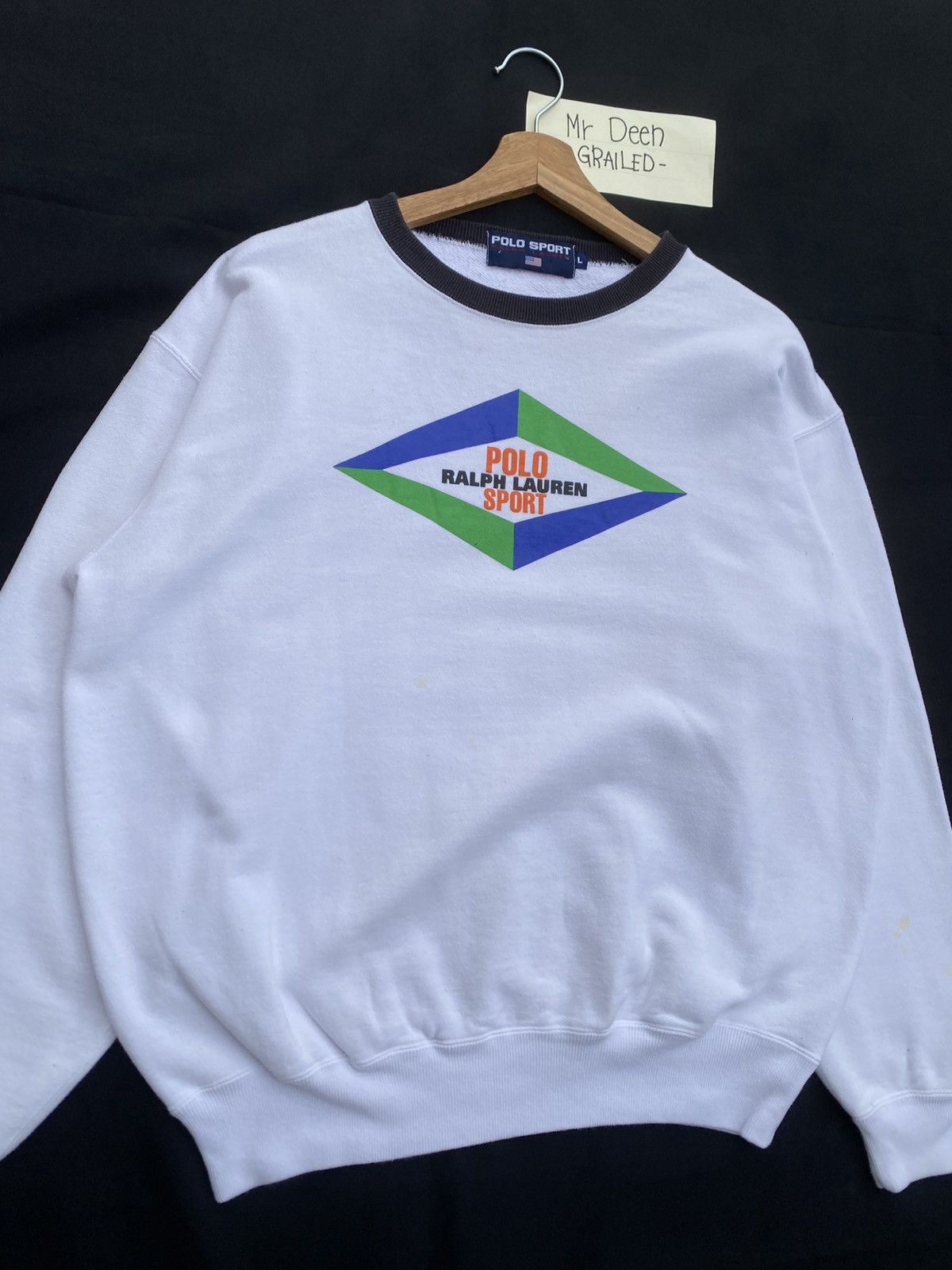 Polo Ralph Lauren Rare Vintage Polo Ralph Lauren Sport Sweater Size US L / EU 52-54 / 3 - 6 Thumbnail