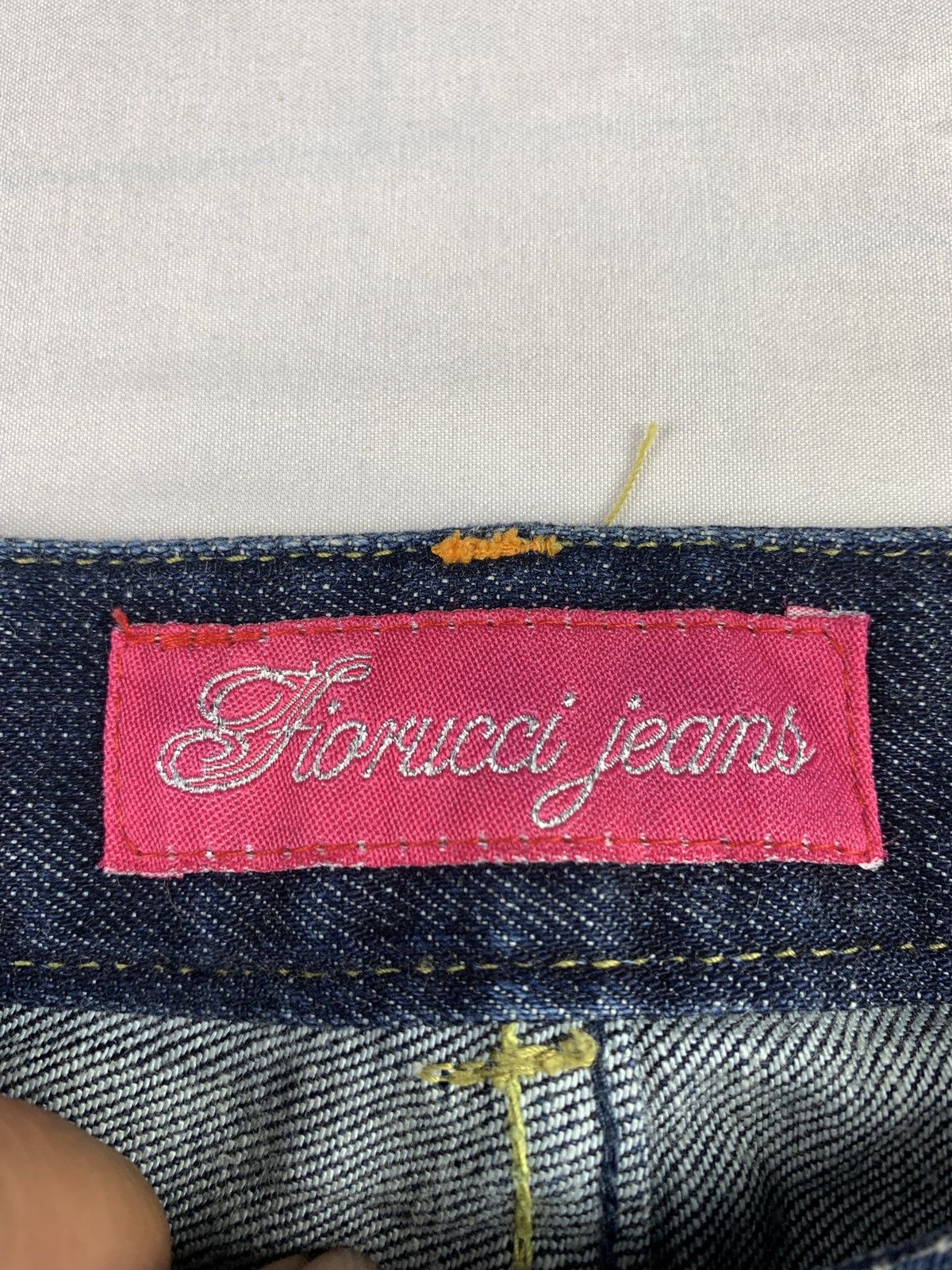 Fiorucci y2k Fiorucci Italy Angel Poem Cute Pop Wings Jeans Shorts Size 28" / US 6 / IT 42 - 10 Thumbnail