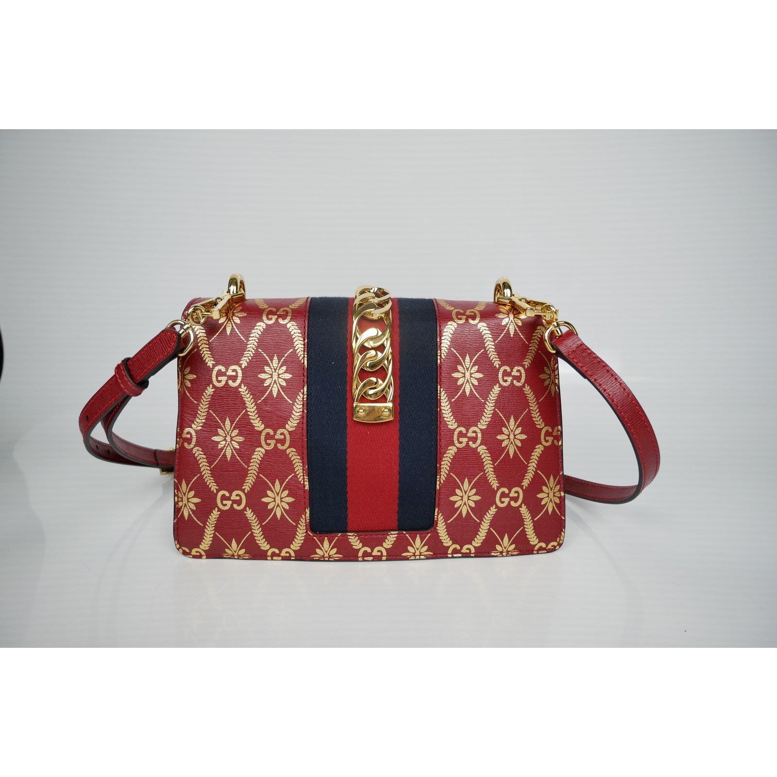 Gucci Gucci Sylvie Leather Crossbody Bag Size ONE SIZE - 5 Thumbnail