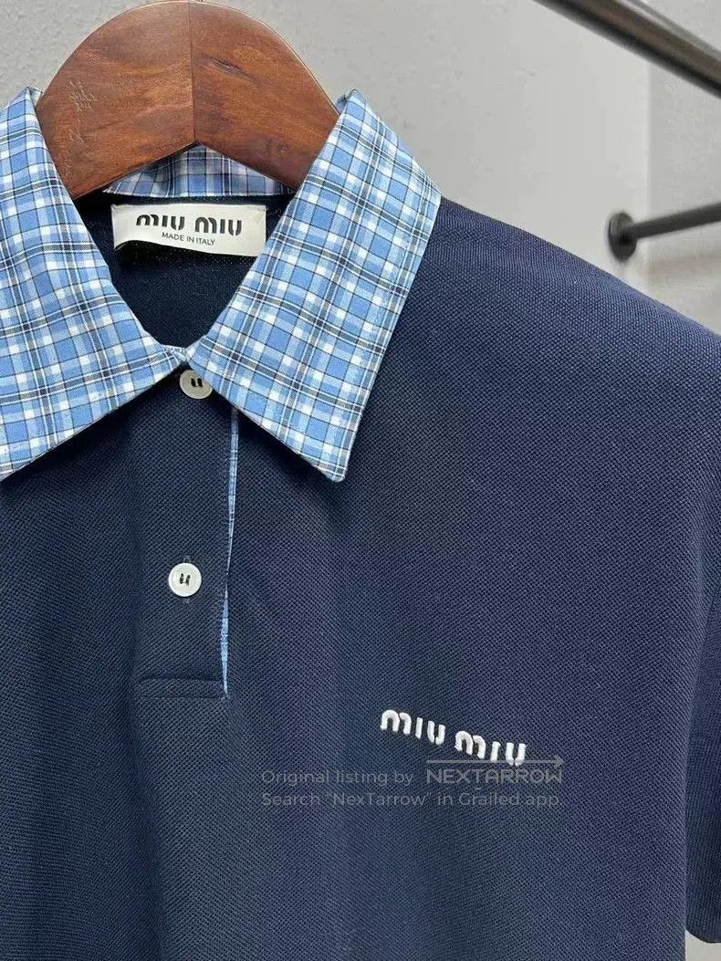 Miu Miu miumiu short sleeve polo shirt. Size US S / EU 44-46 / 1 - 3 Thumbnail