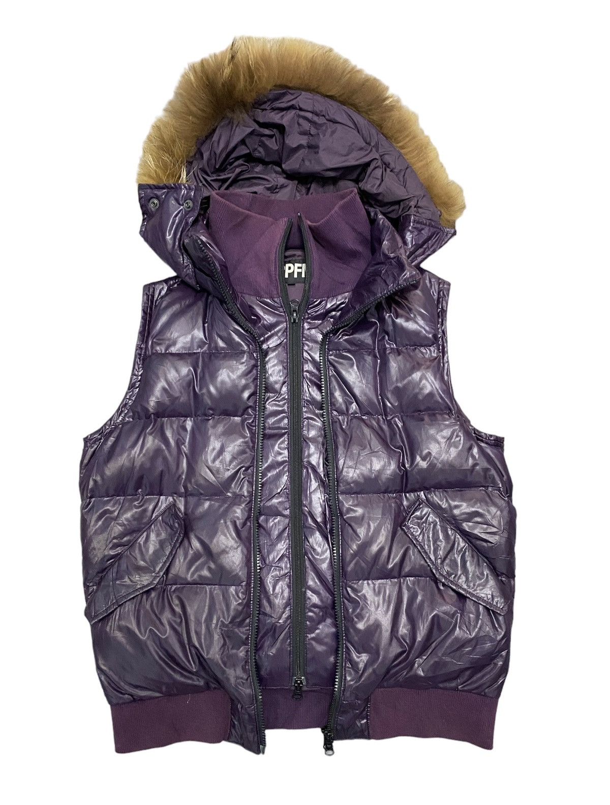 Japanese Brand × PPFM × Tornado Mart PPFM Double Zipper Puffer Fur 