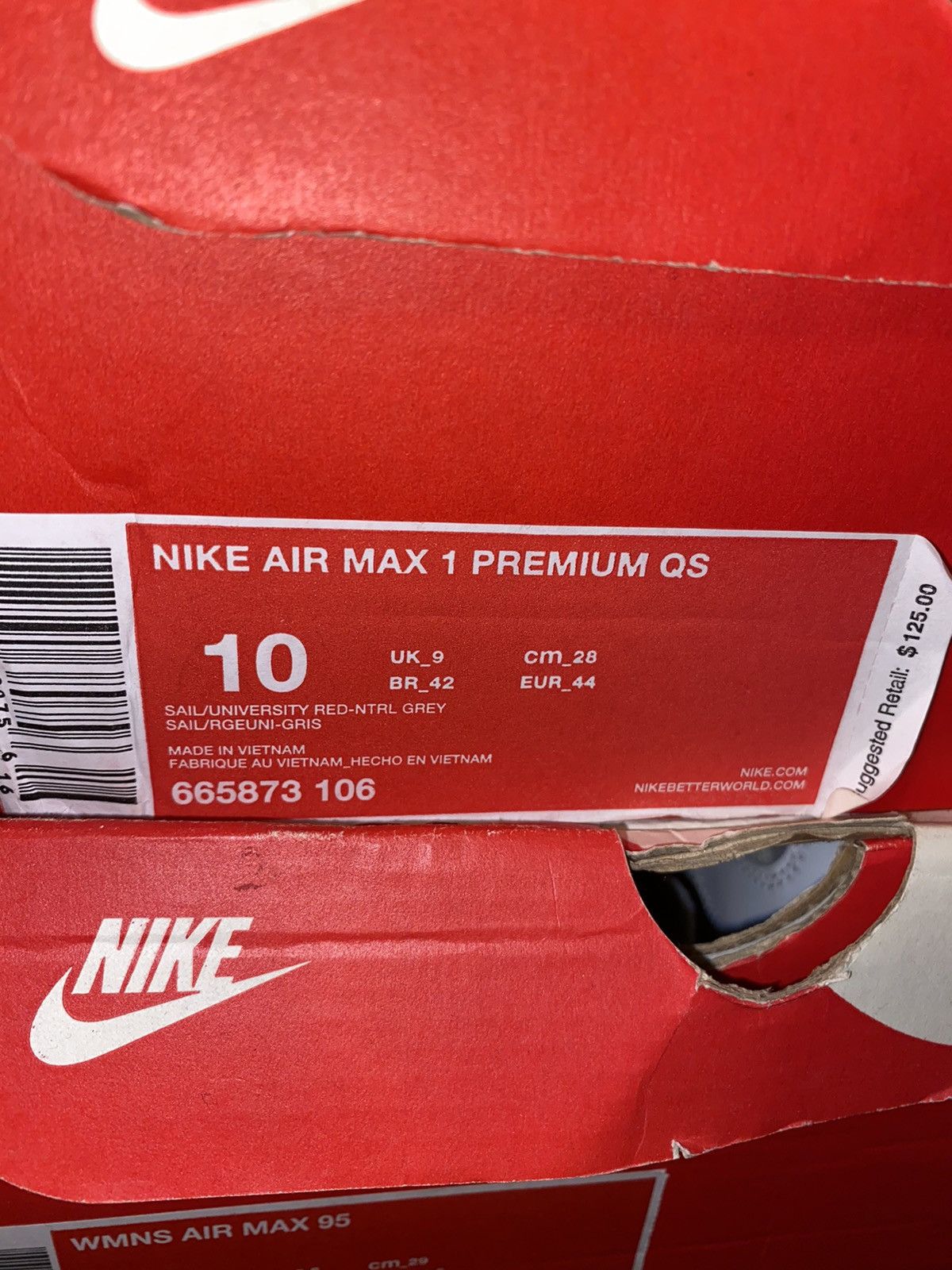 Nike SOLD!!! Air Max 1 Air Max Day 3.26 Size US 10 / EU 43 - 10 Thumbnail