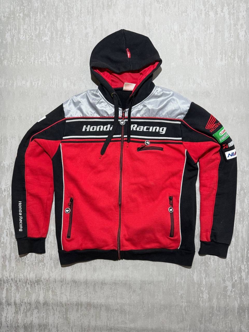 Honda Vintage Honda Racing Zip Hoodie Size US L / EU 52-54 / 3 - 1 Thumbnail