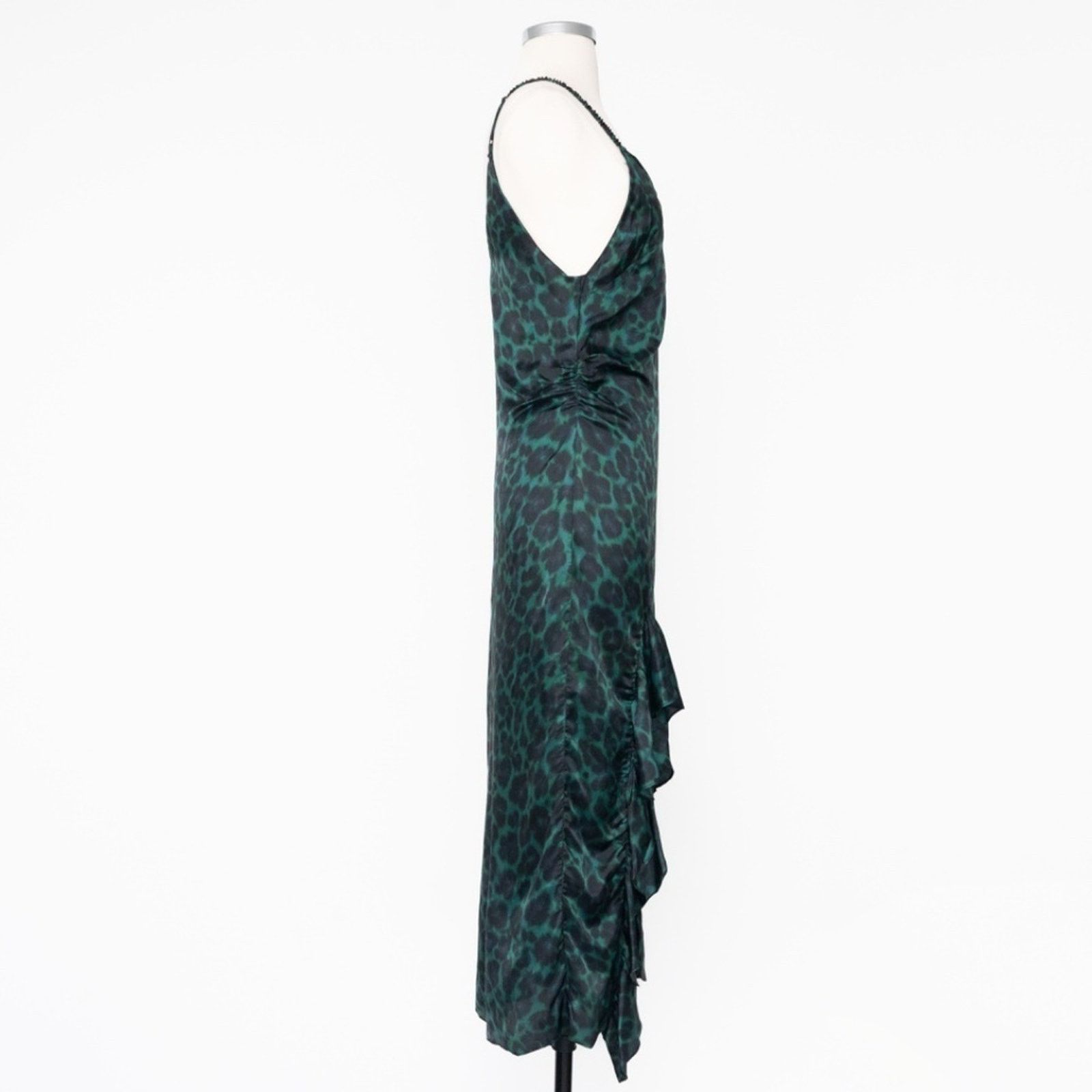Sandro Sandro. Amazonie Leopard Print Slipdress. Size S / US 4 / IT 40 - 6 Thumbnail