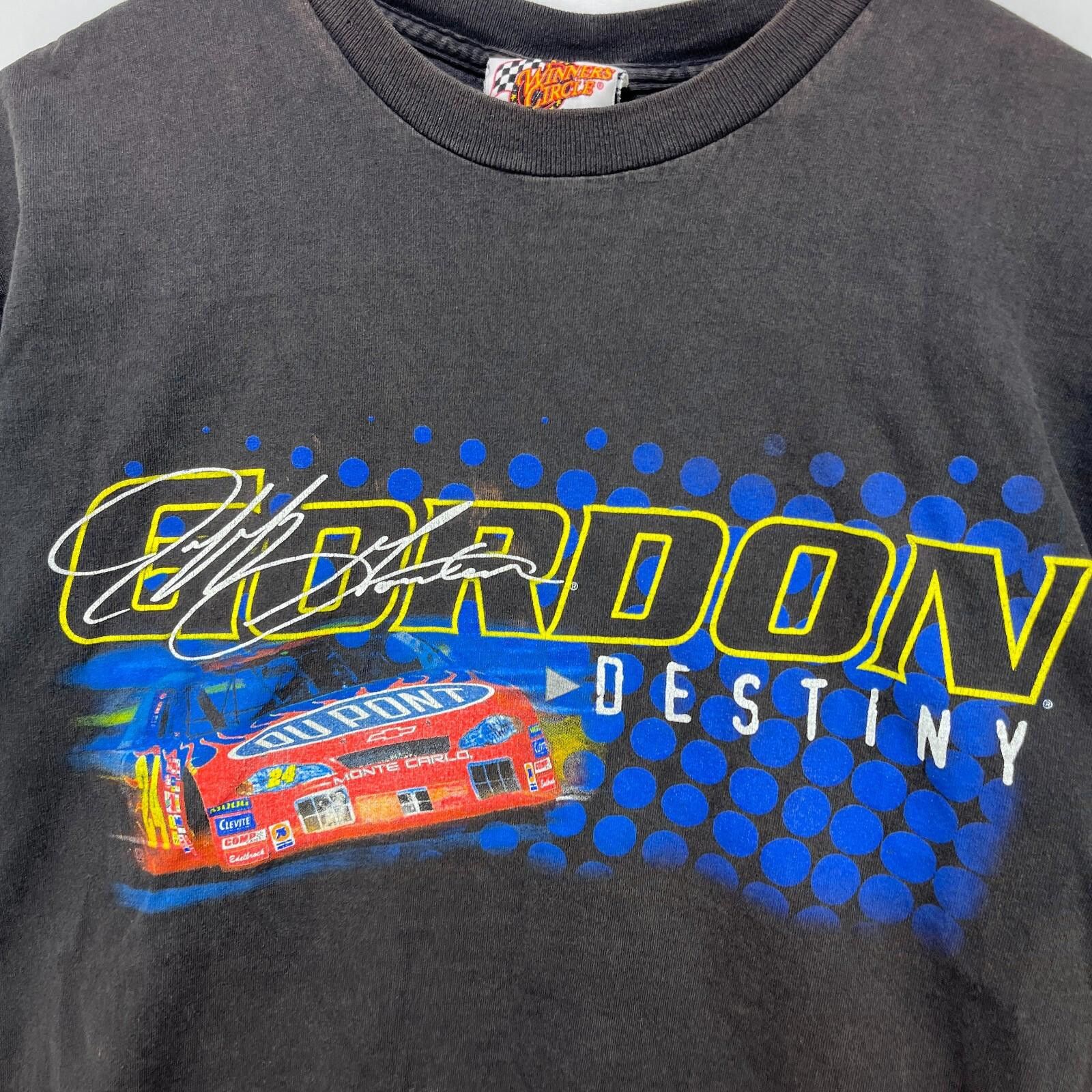 NASCAR Vintage NASCAR Jeff Gordon Sun Faded T Shirt Large Racing Size US L / EU 52-54 / 3 - 5 Thumbnail