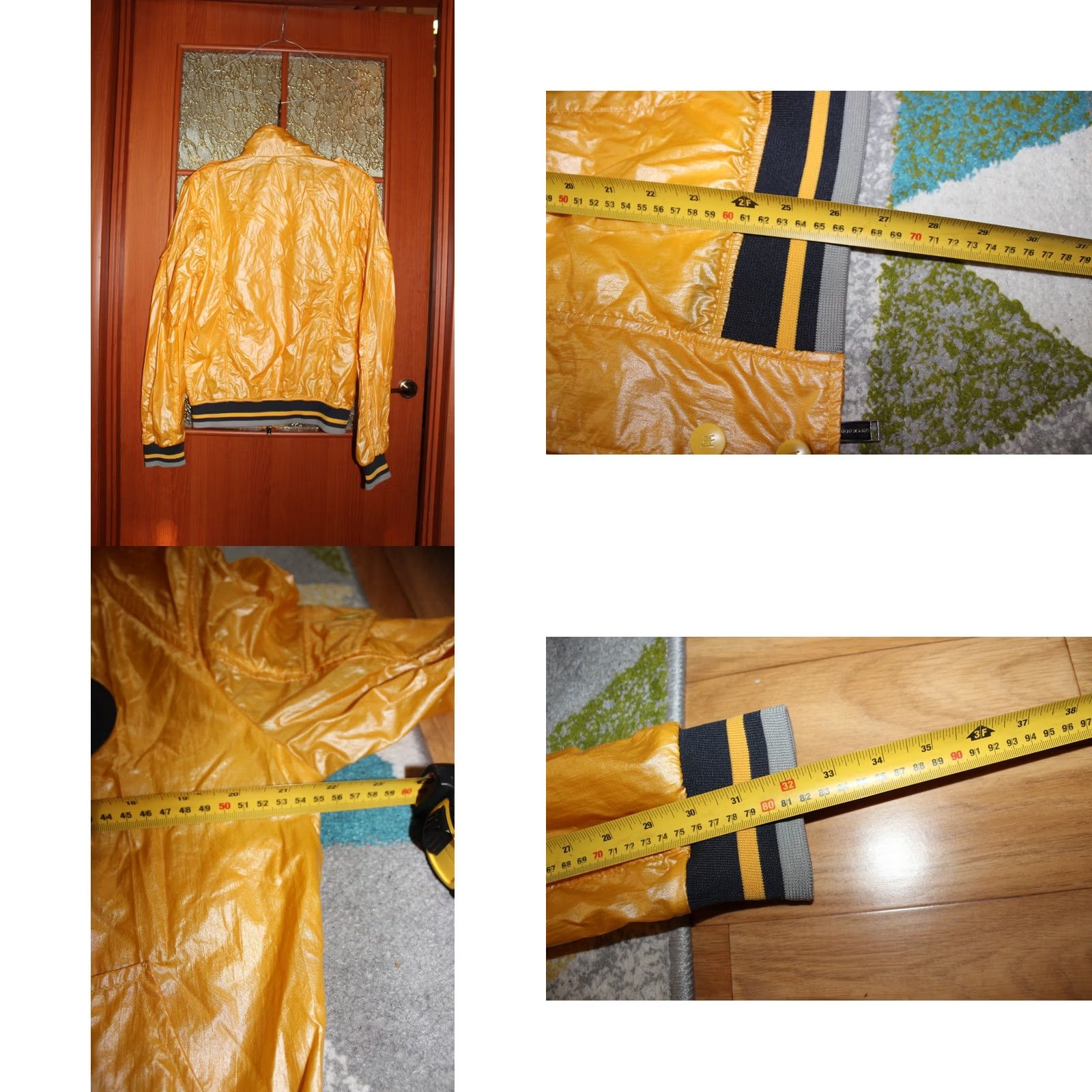 Antony Morato VINTAGE Antony Morato Wind Track jacket Yellow Brown - size 50 Mens Jacket Size US M / EU 48-50 / 2 - 8 Thumbnail