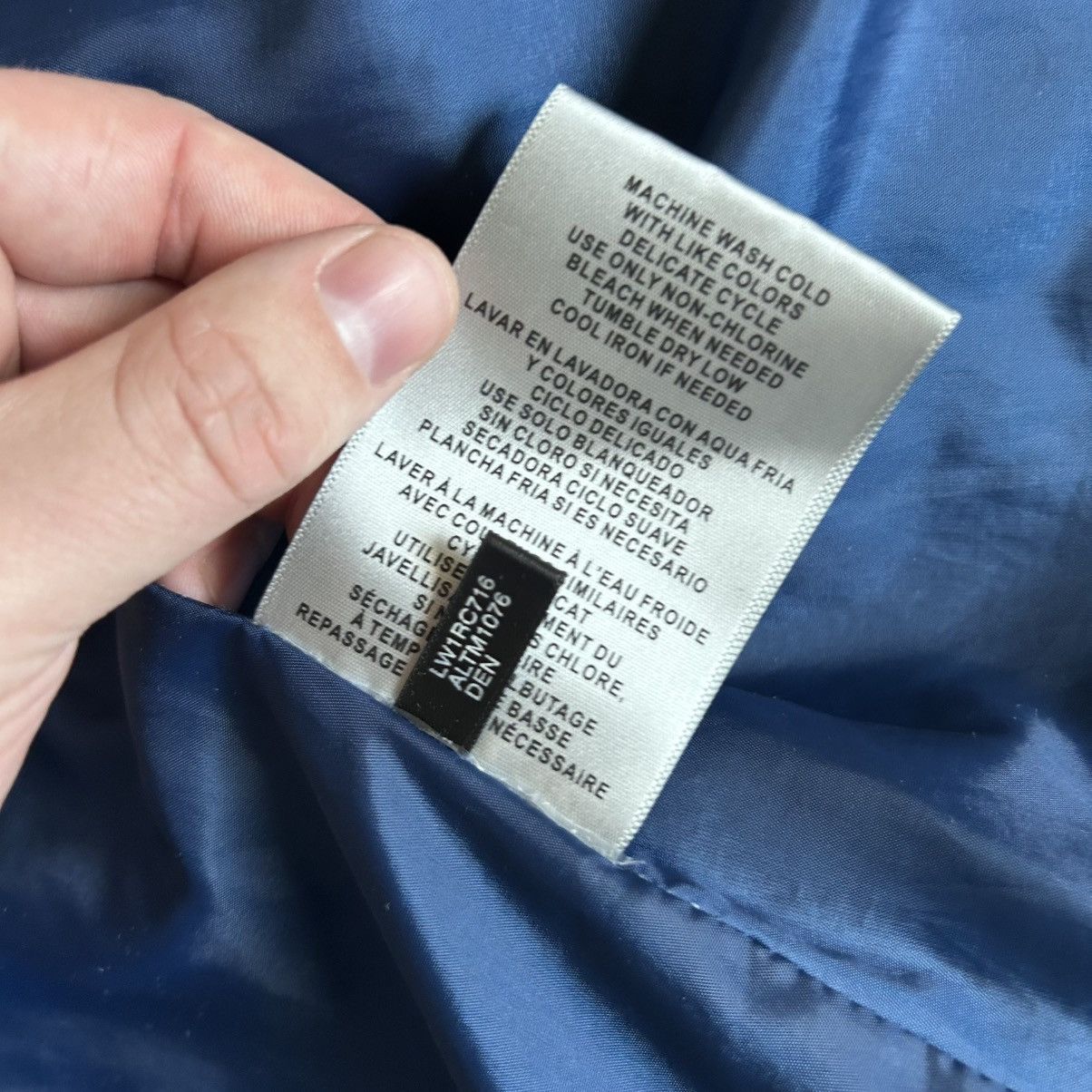 Levi's QUiLTED iNDiGO NATURAL WHiTE SHERPA LiNED TANKER JACKET ZiP Size XS / US 0-2 / IT 36-38 - 5 Thumbnail