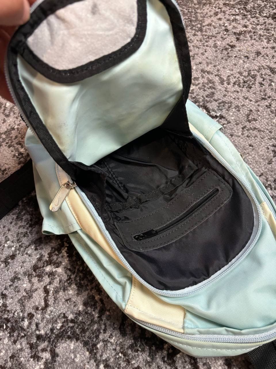 Nike × Vintage Vintage Y2K Nike 90s Swoosh logo Drill Mini Backpack Size ONE SIZE - 4 Thumbnail