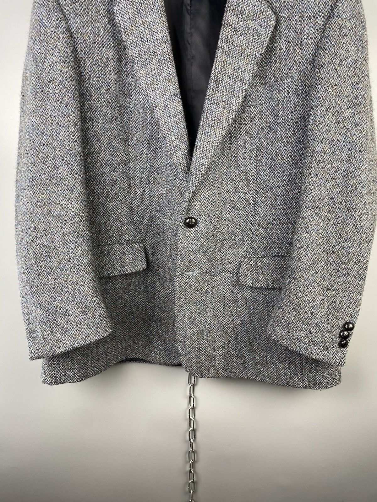 Harris Tweed Vintage Harris Tweed Pure Wool Blazer Jacket Size 42L - 4 Thumbnail