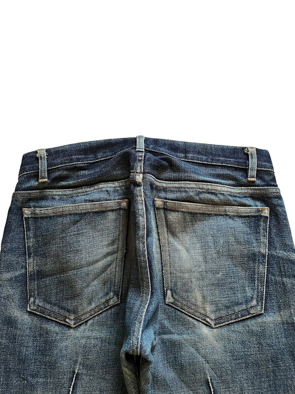 A.P.C. Vintage A.P.C Paris Selvedge Button Fly Mud Wash Jeans Size US 28 / EU 44 - 10 Thumbnail