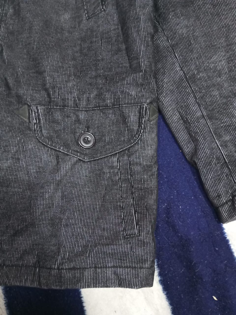 Hysteric Glamour × If Six Was Nine × Japanese Brand A05 Ventina Design Fur Hoodie Curduroy Jacket Size US L / EU 52-54 / 3 - 9 Thumbnail