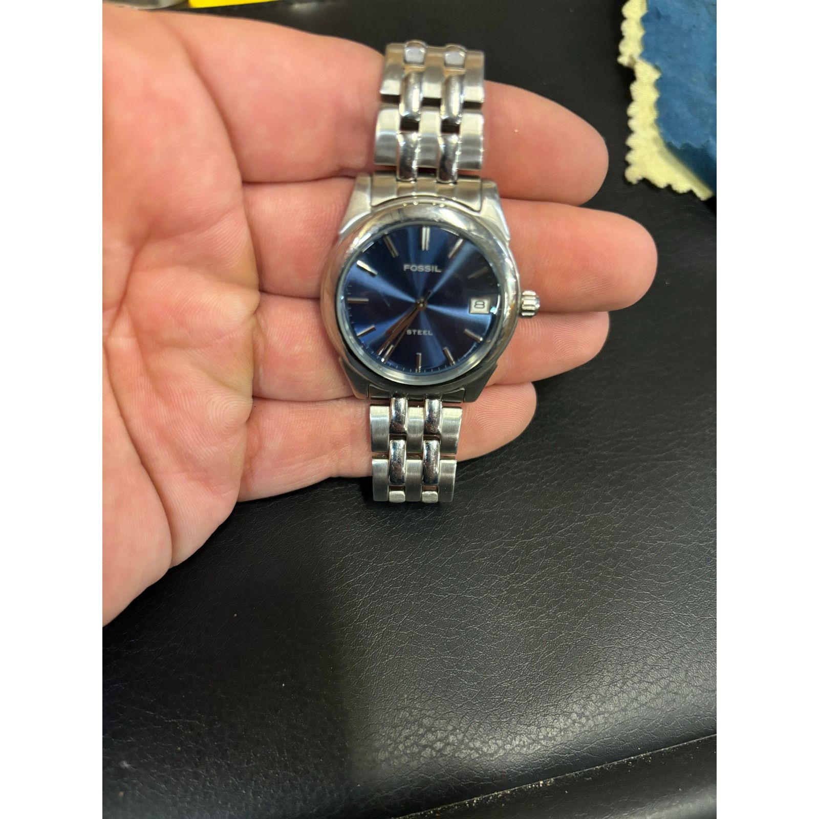 Fossil Fossil Steel FS-2643 Silver Tone Men’s Watch. Size ONE SIZE - 4 Thumbnail