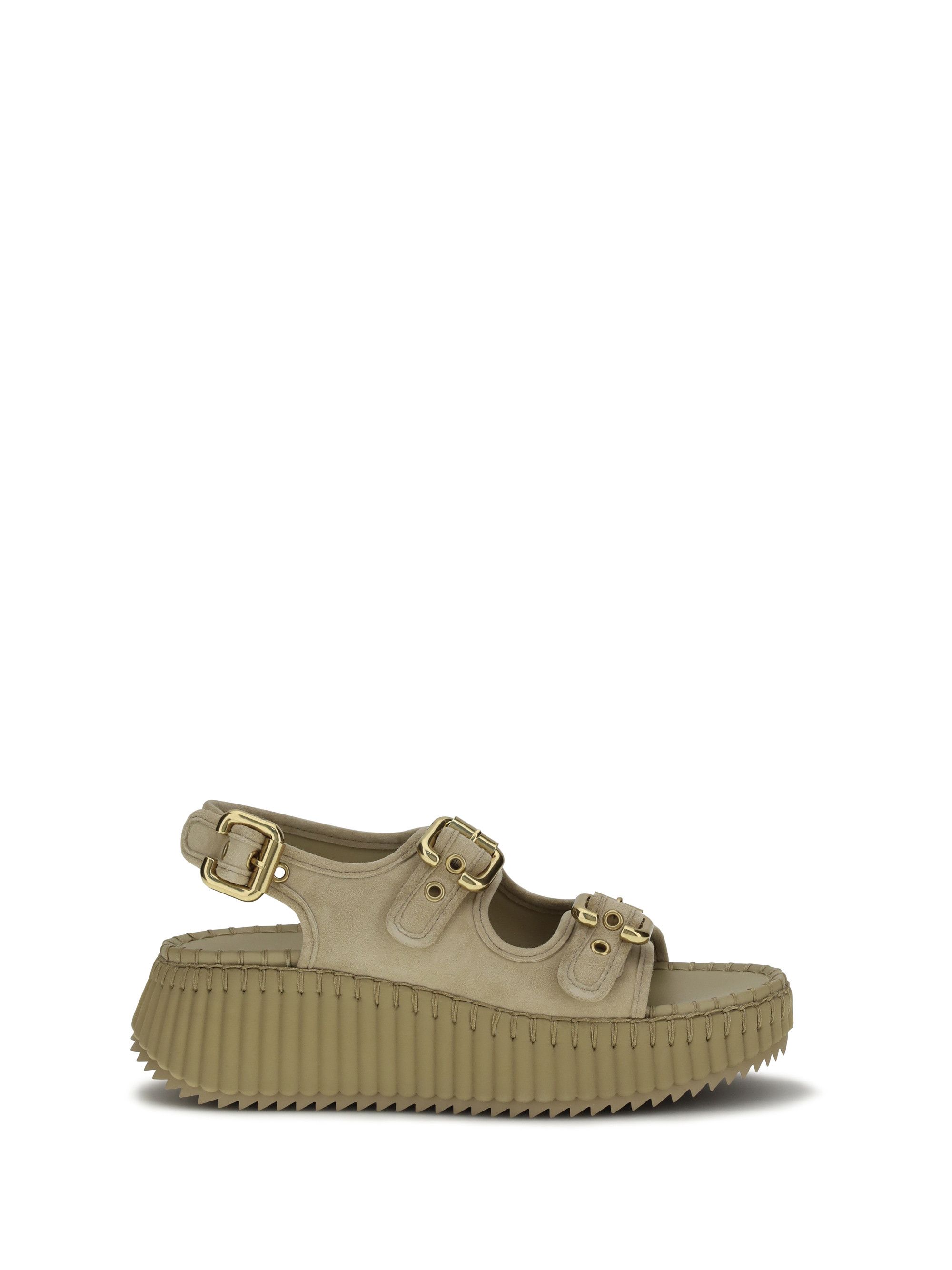 Chloe Nama wedge Sandals Size US 9 / IT 39 - 1 Thumbnail