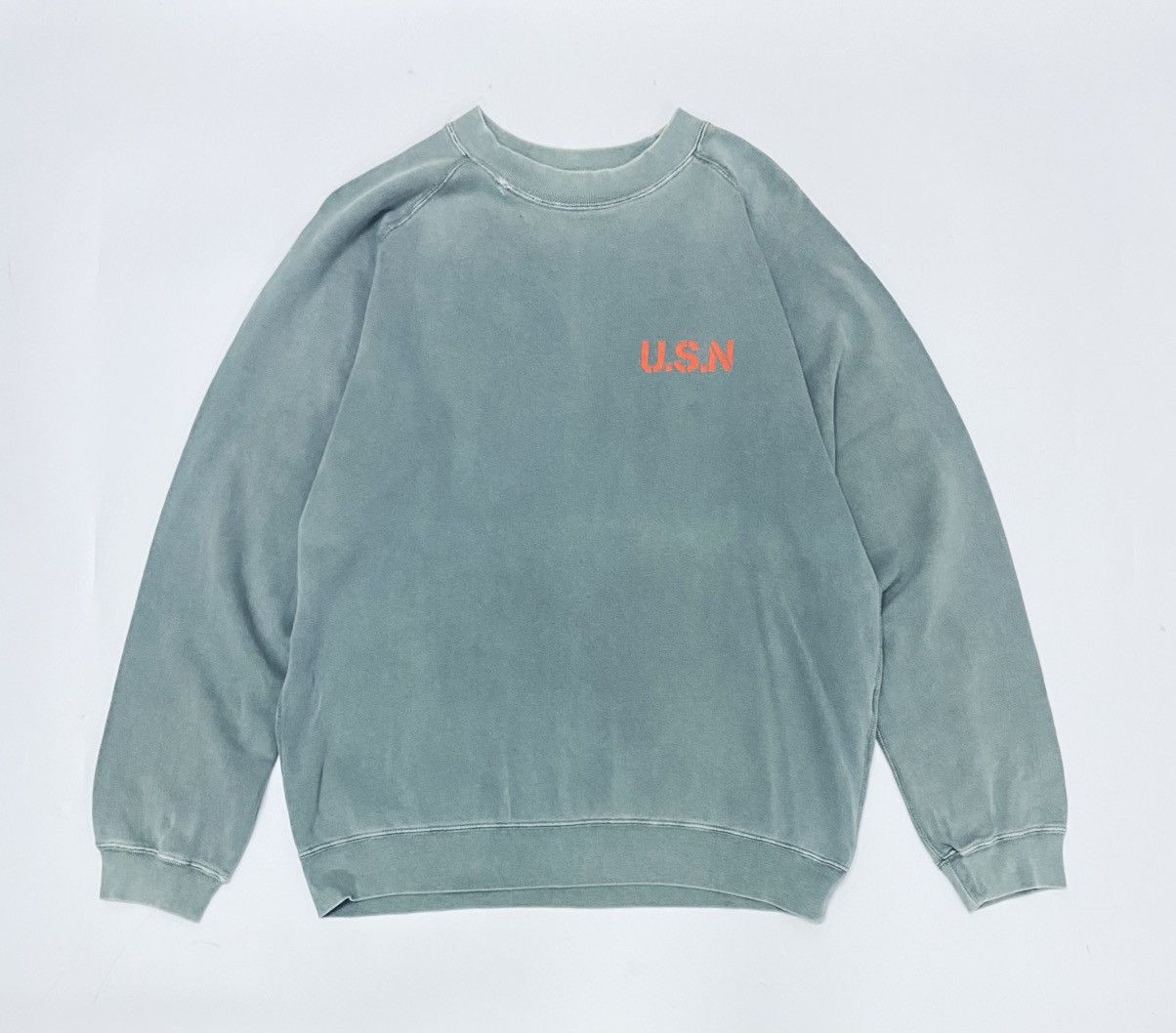 Avirex VINTAGE AVIREX "U.S.N." CREW NECK SWEATSHIRT Size US L / EU 52-54 / 3 - 5 Thumbnail