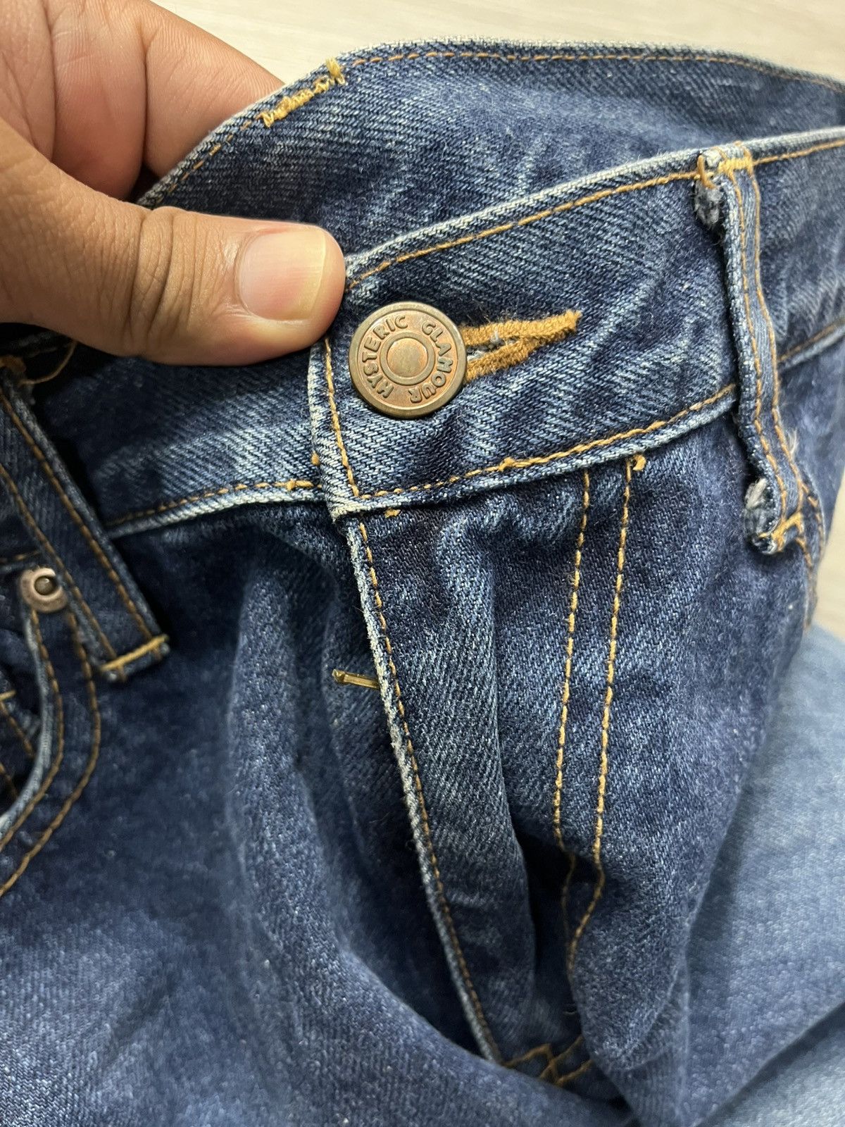 14th Addiction × Hysteric Glamour × If Six Was Nine Hysteric Glamour Star Denim Kinky Size 30" / US 8 / IT 44 - 9 Thumbnail