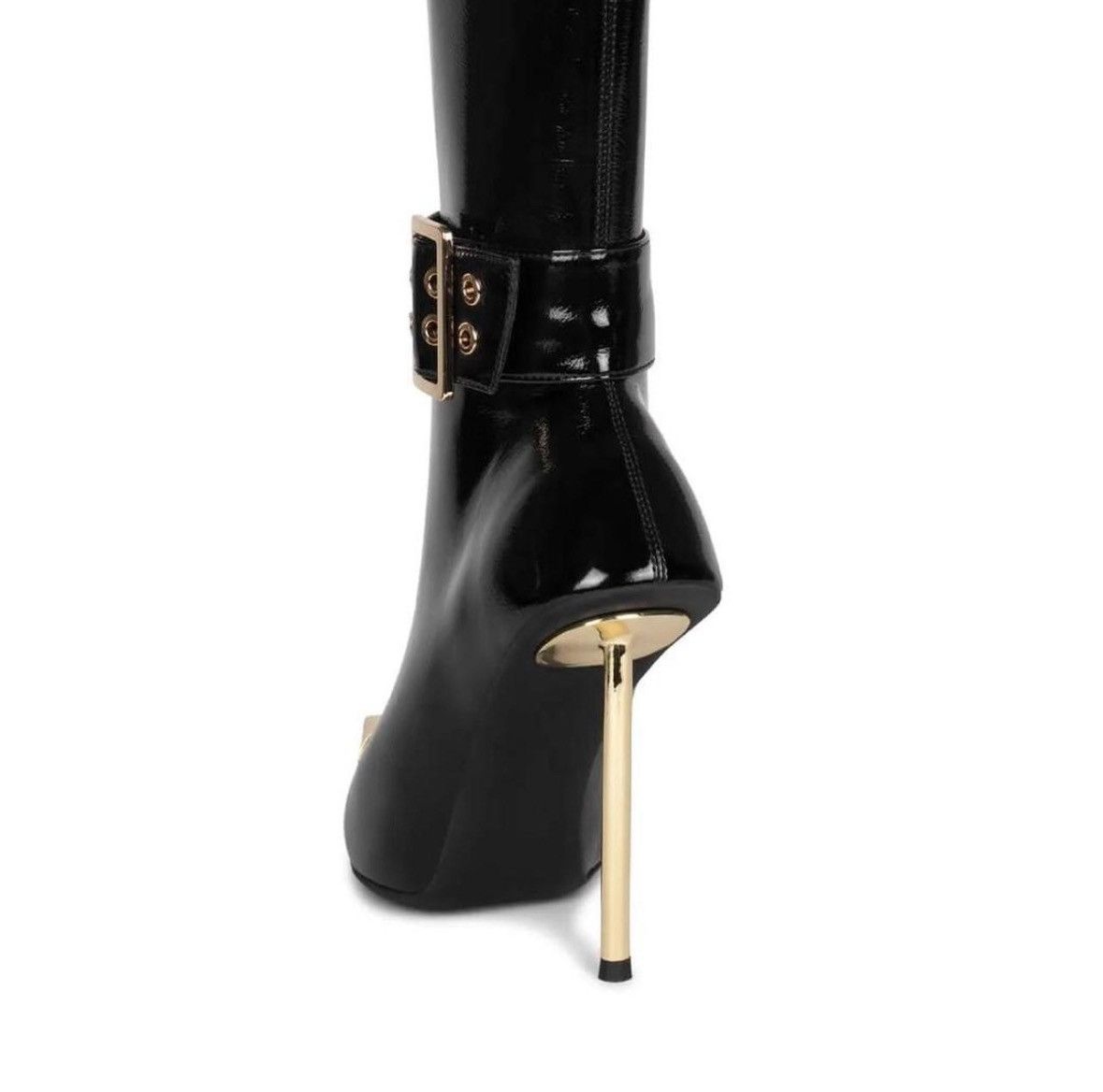 Jeffrey Campbell Black Jeffery Campbell Mid-calf Boots Size US 7 / IT 37 - 3 Thumbnail