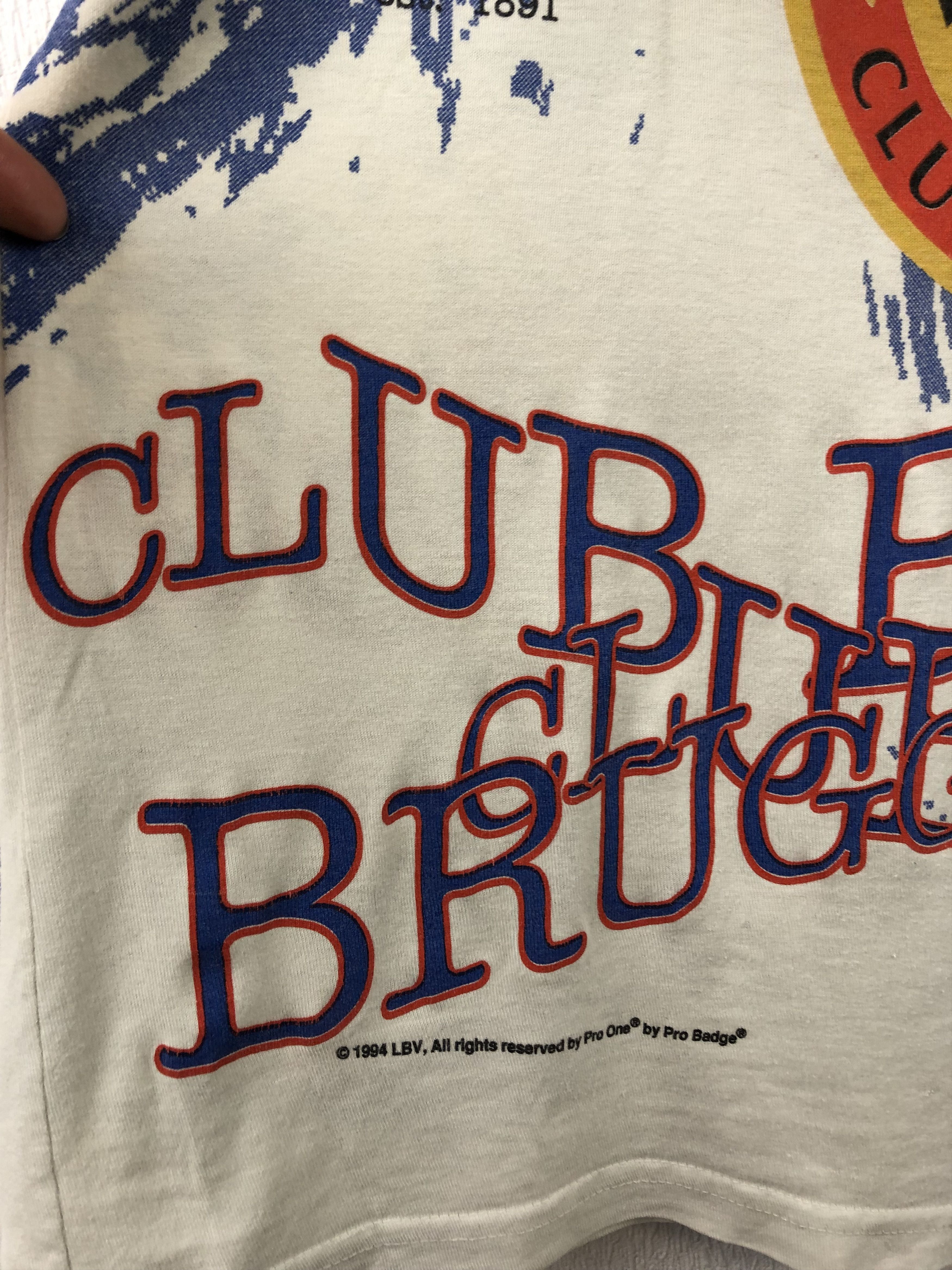 Vintage Vintage Brugge Football Shirt Soccer Jersey Print Graphic Size US M / EU 48-50 / 2 - 10 Thumbnail