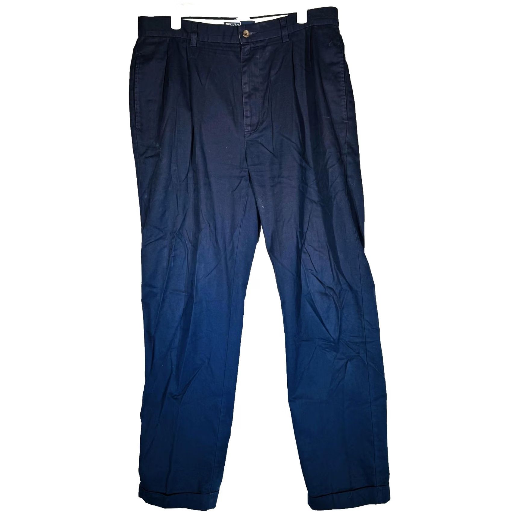Polo Ralph Lauren Polo by Ralph Lauren Hammond Chino Pants Boys M 33x32 Blue Twill 100% Cotton Size US M / EU 48-50 / 2 - 5 Thumbnail