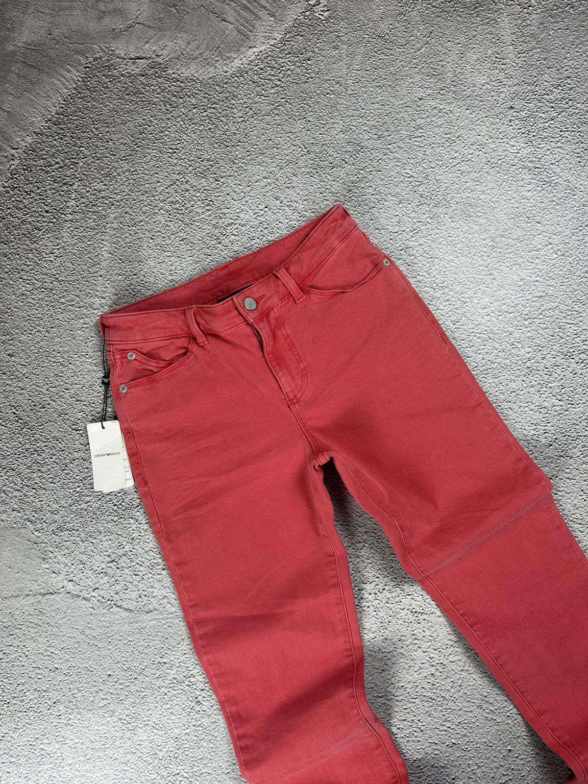 Emporio Armani Emporio Armani Jean J18 Slim Fit New Old Money Style Size 26" / US 2 / IT 38 - 7 Thumbnail