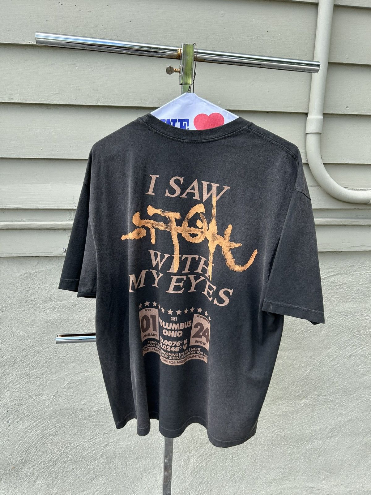 Travis Scott Travis Scott My eyes tee Ohio exclusive Size US XXL / EU 58 / 5 - 4 Thumbnail