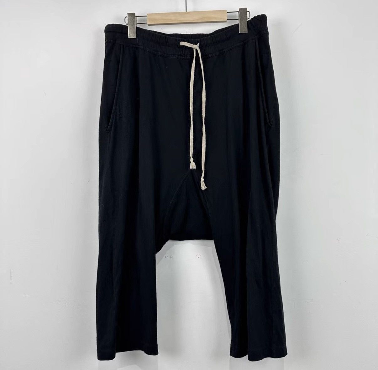 Rick Owens Rick Owens Drop Crotch Casual Pants J42 Size US 34 / EU 50 - 1 Thumbnail