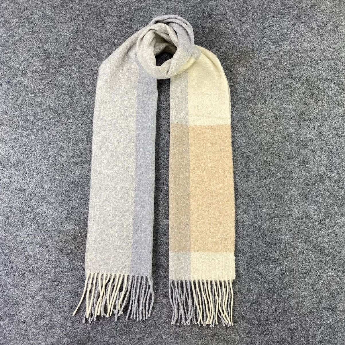 Chloe Chloe Cashmere Scarf / Muffler / Neckwear-T1454 Size ONE SIZE - 1 Thumbnail