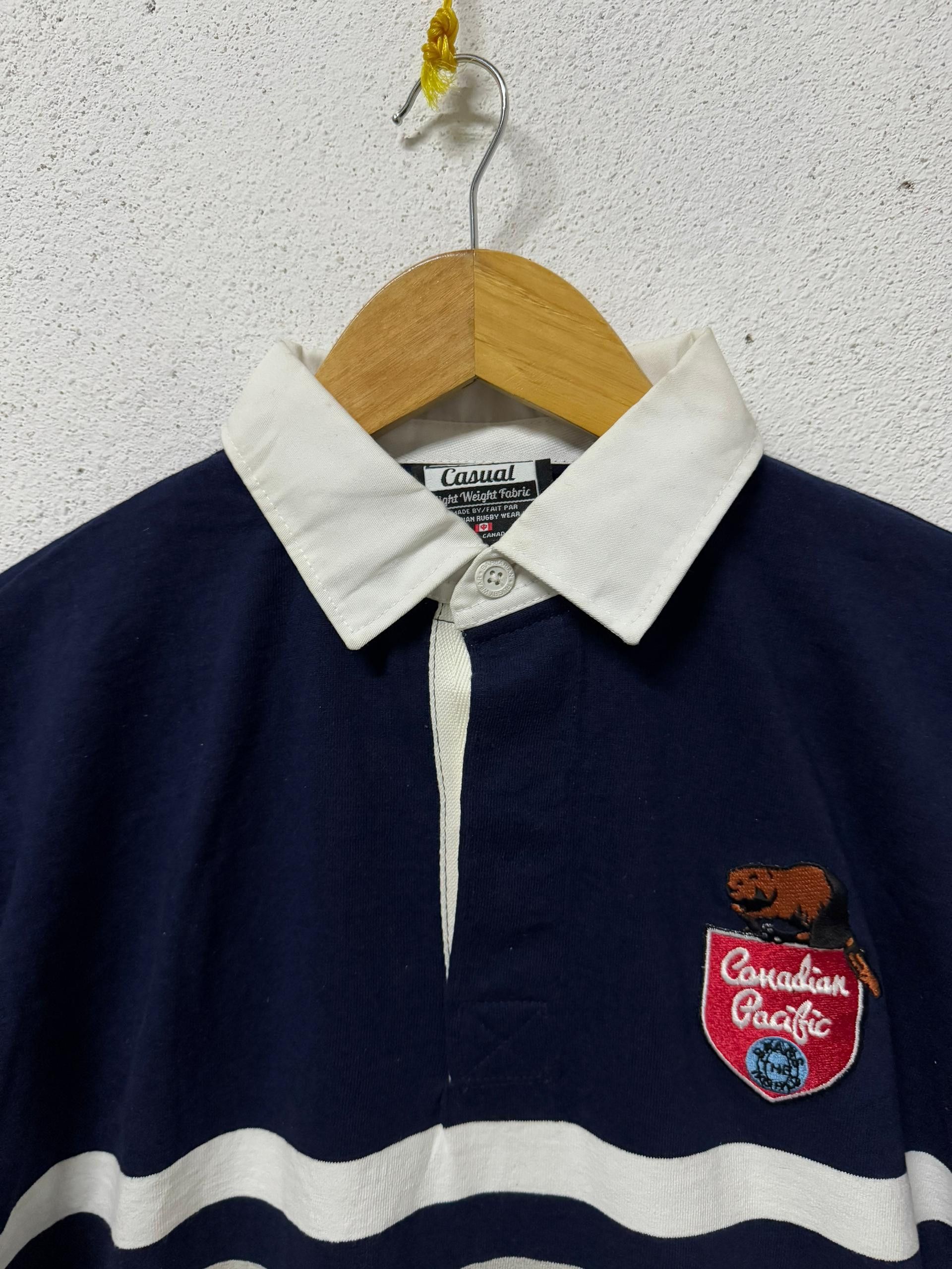 Vintage 🔥Vintage canadian polo rugby shirt Size US M / EU 48-50 / 2 - 2 Thumbnail