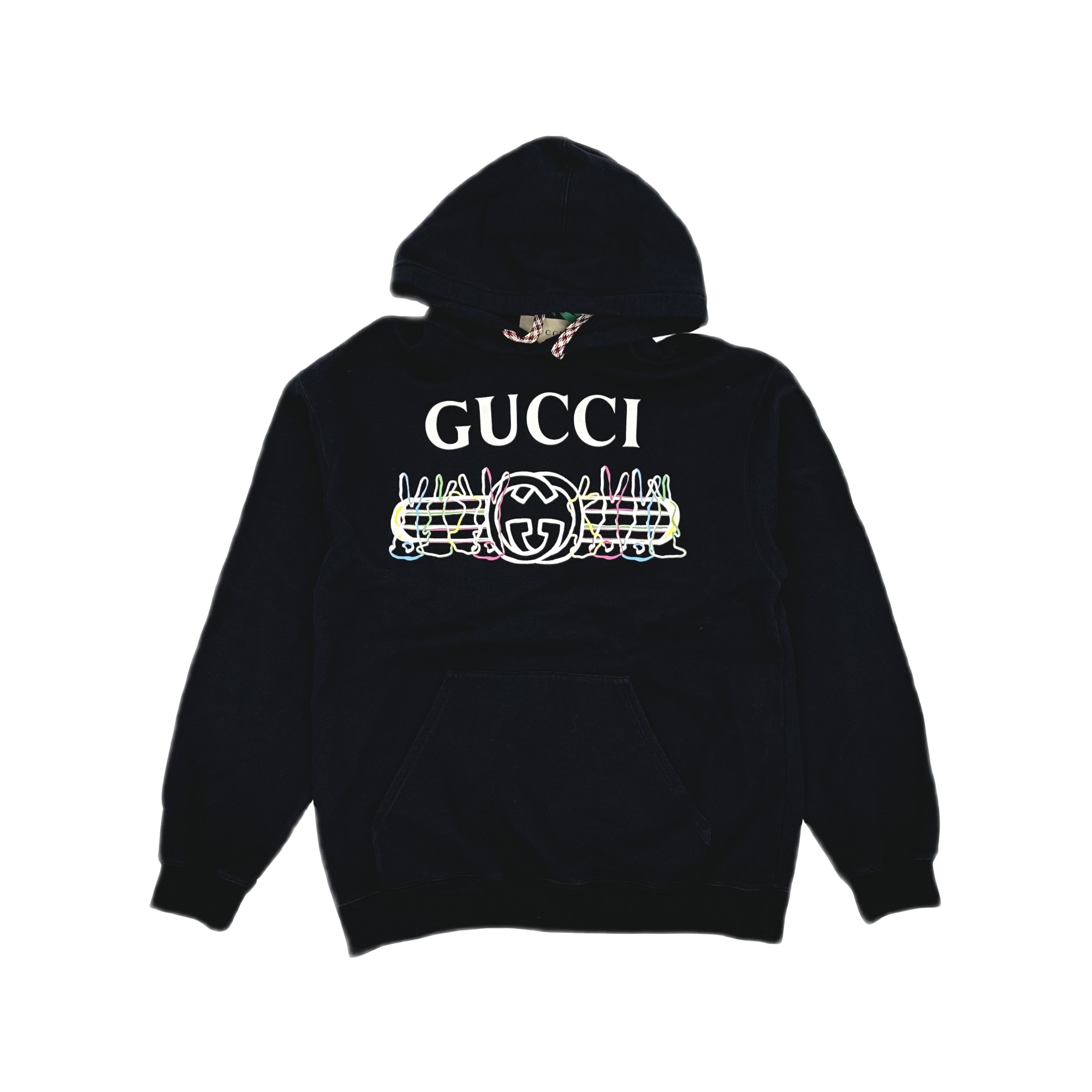 Gucci Gucci Logo Graphic Print Hoodie Size S Size US S / EU 44-46 / 1 - 1 Thumbnail