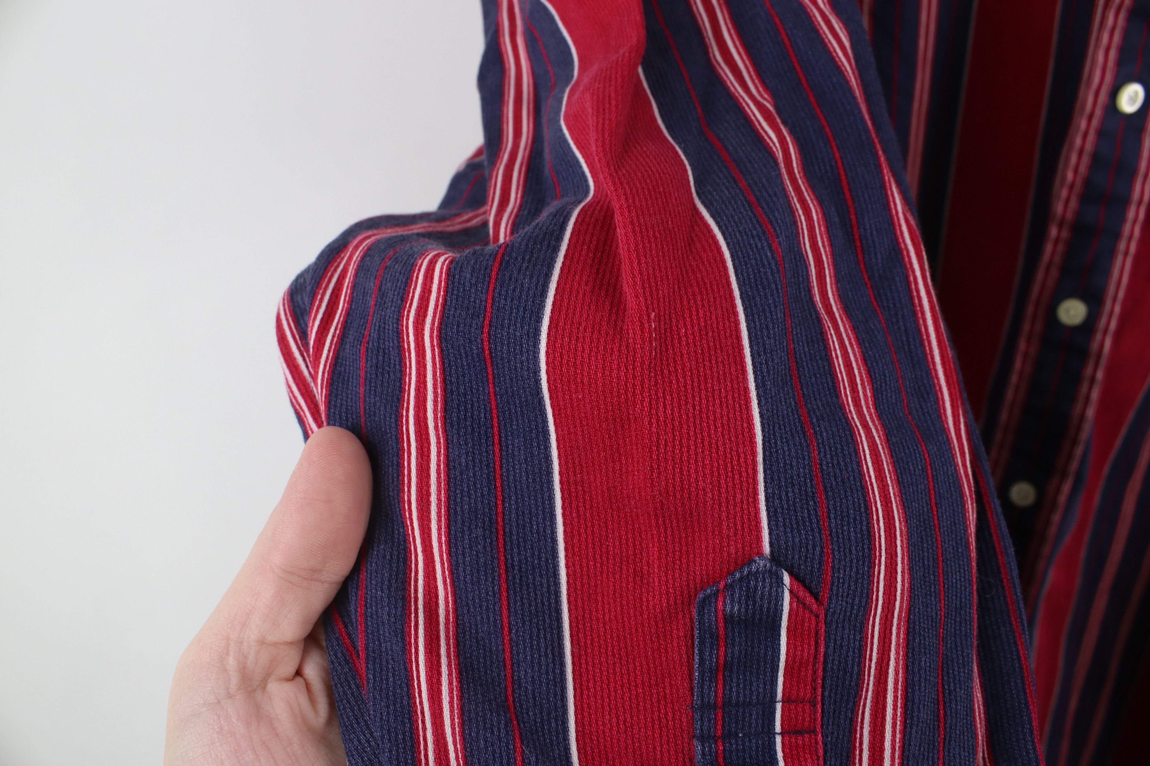Tommy Hilfiger × Vintage Vintage 90s Tommy Hilfiger Collared Button Down Shirt Size US M / EU 48-50 / 2 - 6 Thumbnail
