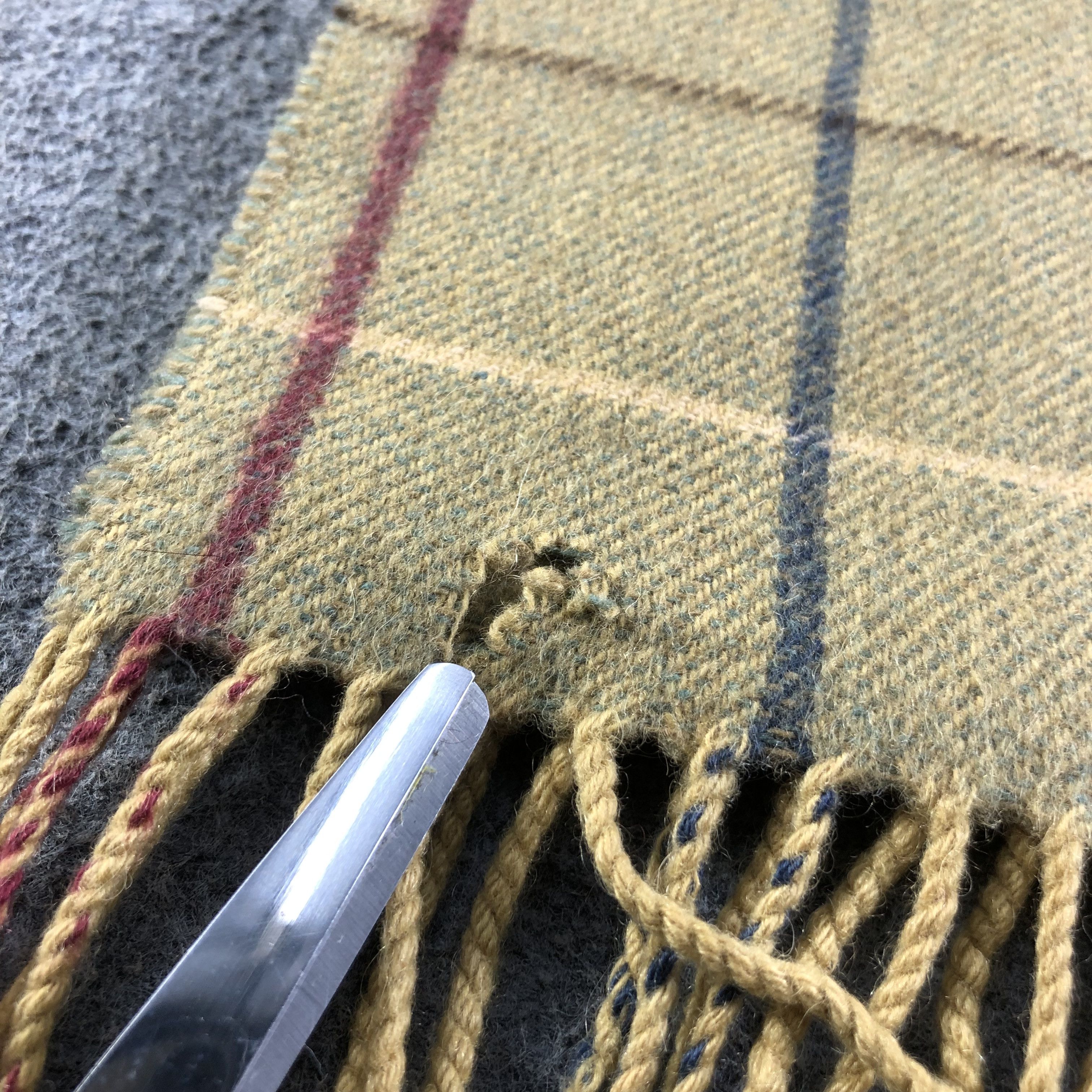 Burberry Burberrys Cashmere Scarf Muffler V1767 Size ONE SIZE - 5 Thumbnail