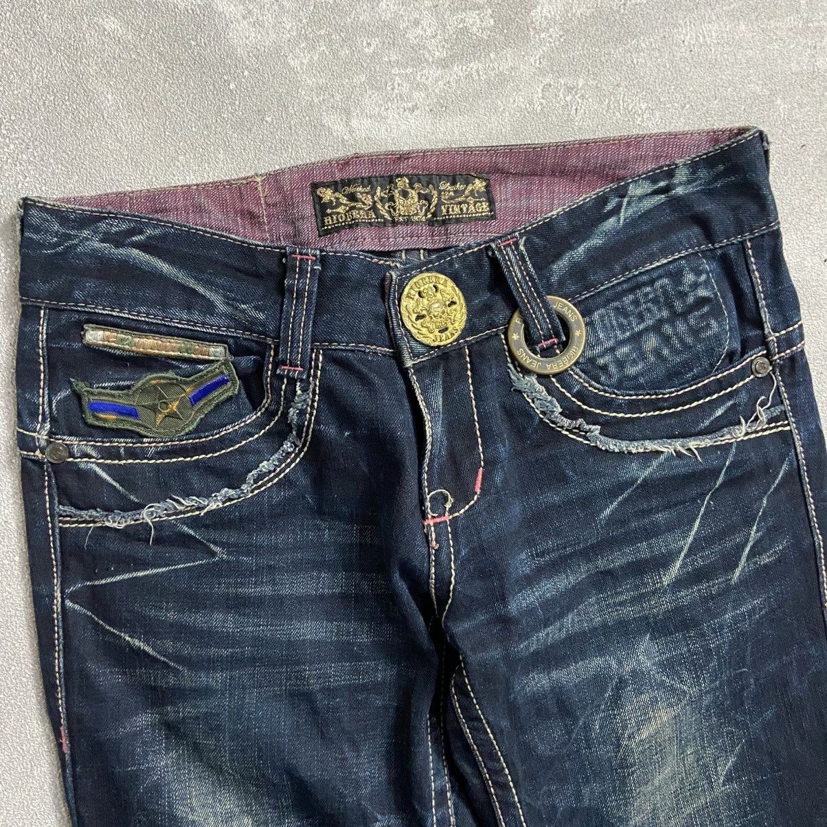 Tornado Mart RioBerra Japan Flare Jean Size US 26 / EU 42 - 11 Thumbnail