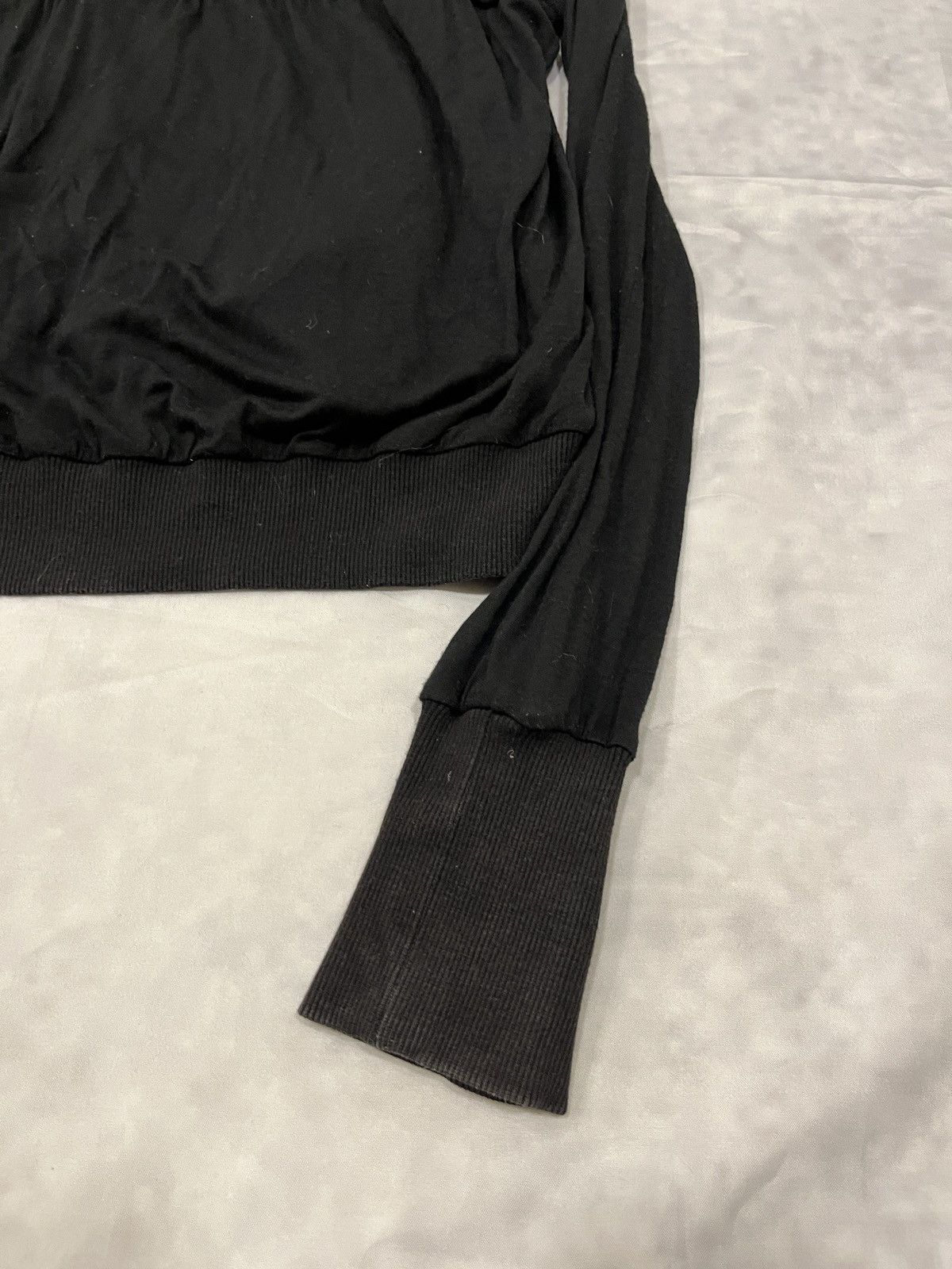 Jean Paul Gaultier Jean Paul Gaultier Textured Lace Structure Zip Hoodie Size L / US 10 / IT 46 - 12 Thumbnail