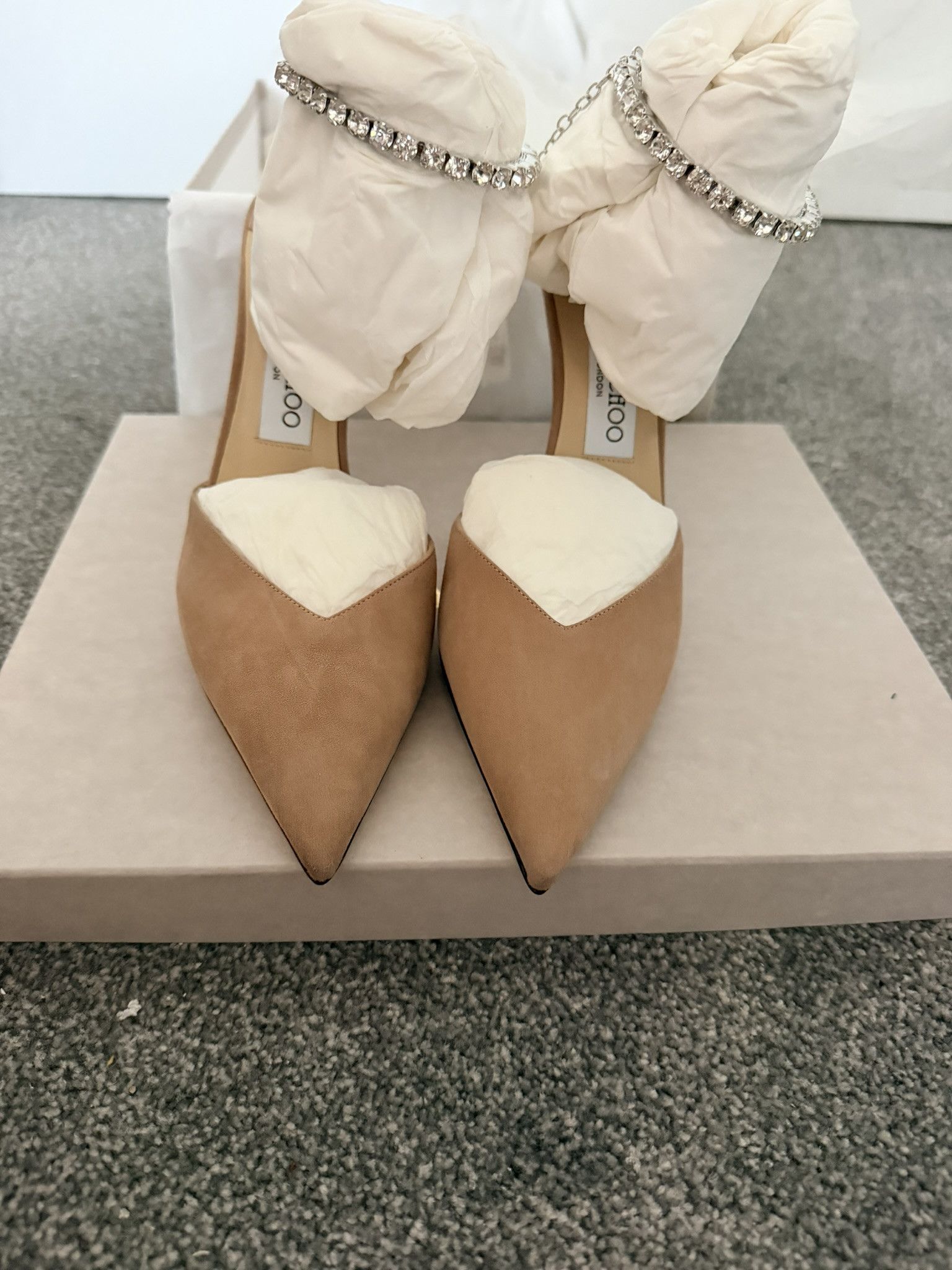 Jimmy Choo Jimmy Choo Saeda 39 EU Ballet Pink Size US 9 / IT 39 - 2 Thumbnail
