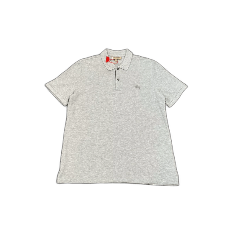 Burberry Burberry Gray Short Sleeve Polo Shirt XL Size US XL / EU 56 / 4 - 1 Thumbnail