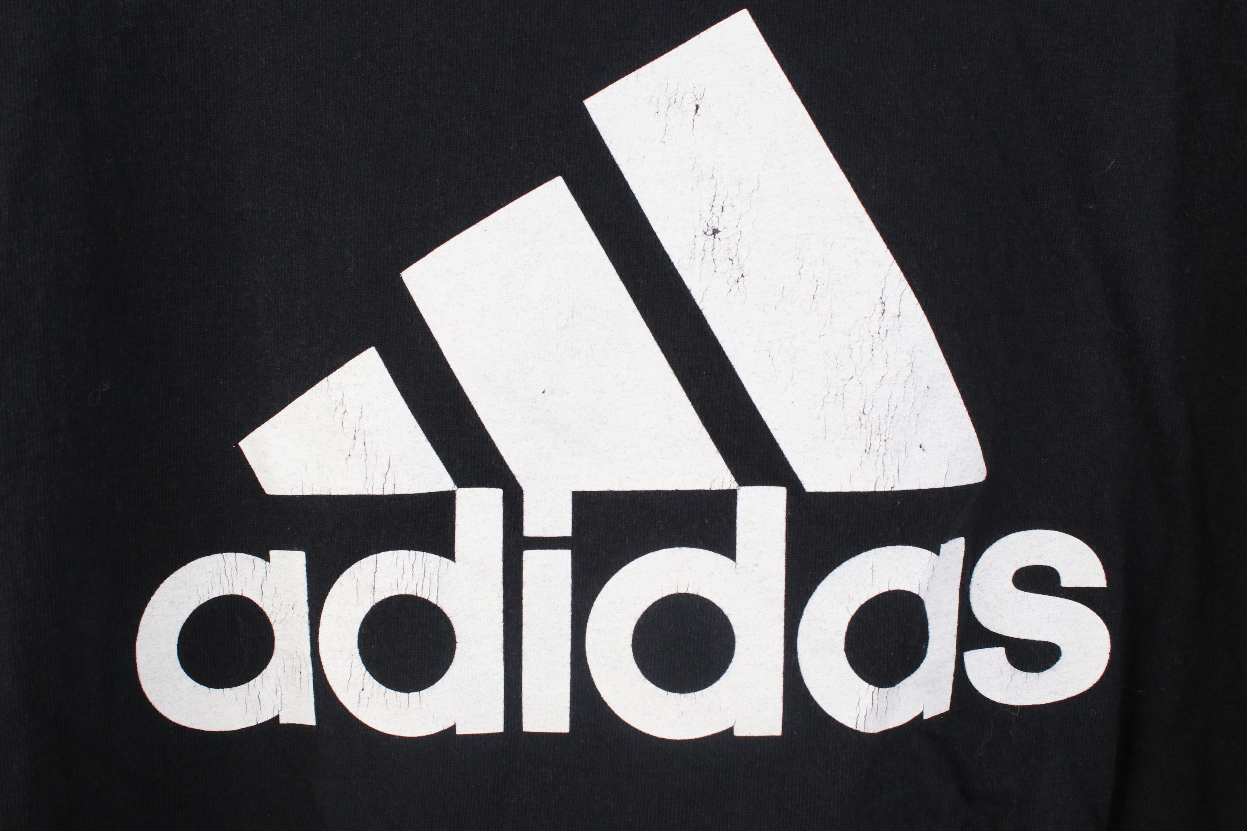 Adidas Vintage Adidas Madonna University Volleyball T-Shirt Black Size US L / EU 52-54 / 3 - 10 Thumbnail