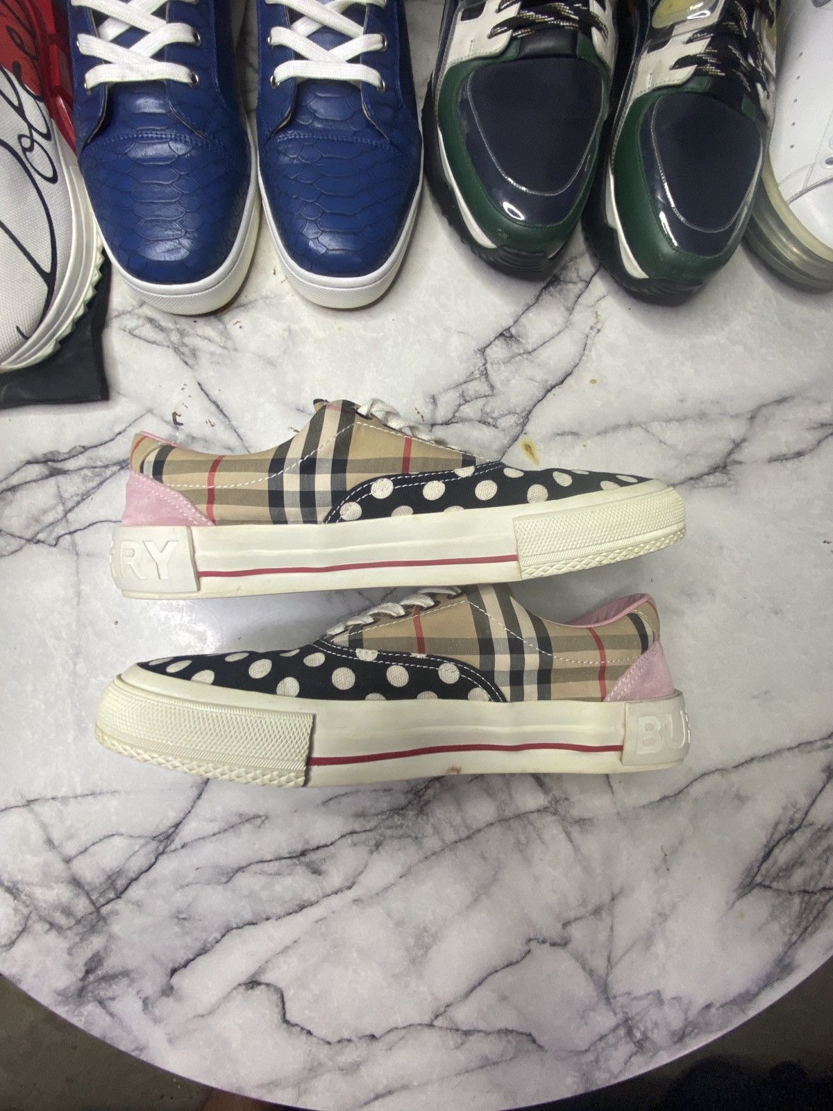 Burberry Burberry low top pattern sneaker Size US 9 / EU 42 - 7 Thumbnail