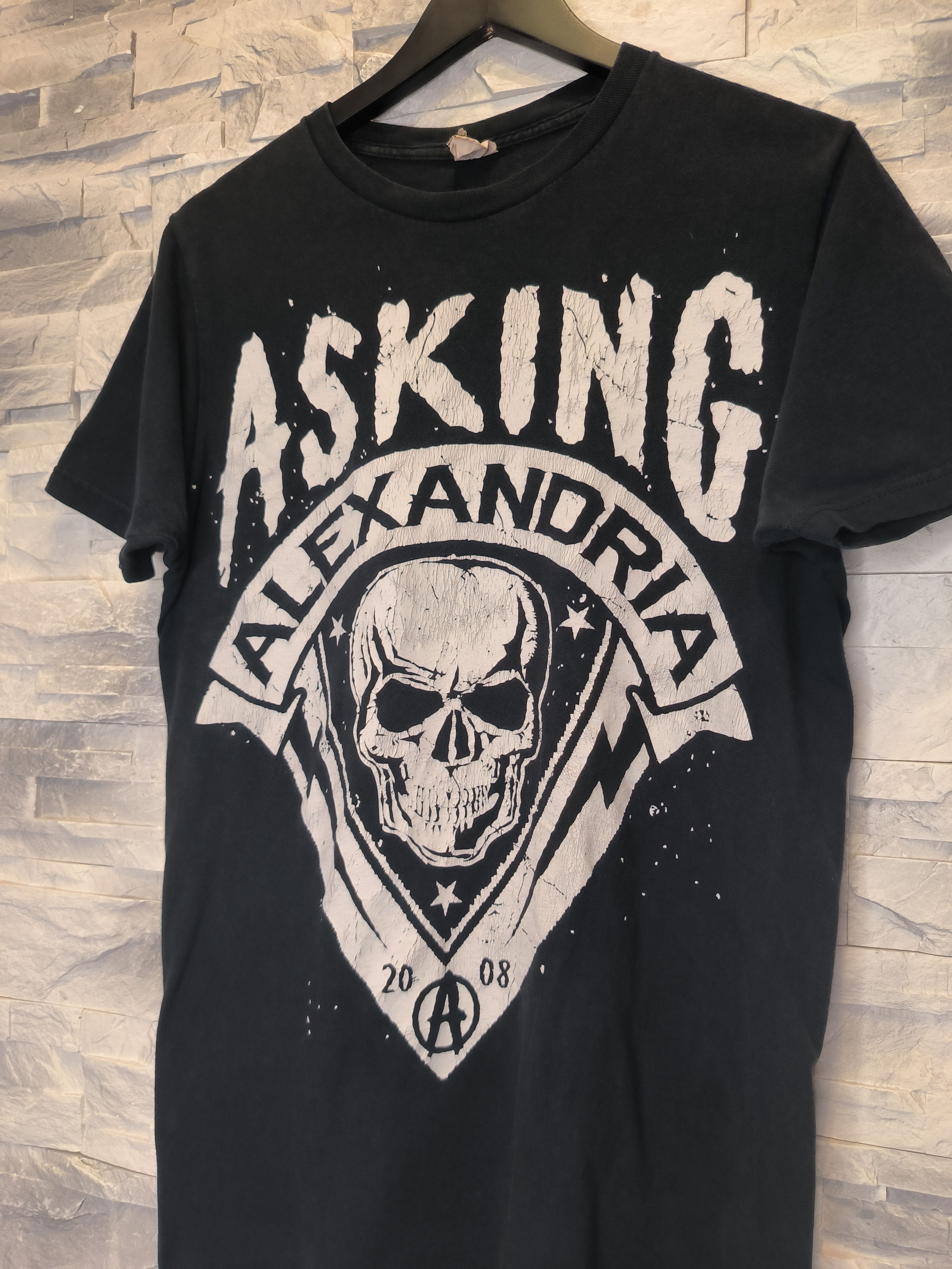 Band Tees Asking Alexandria Vintage Band Tee Logo 2008 Size US S / EU 44-46 / 1 - 2 Thumbnail