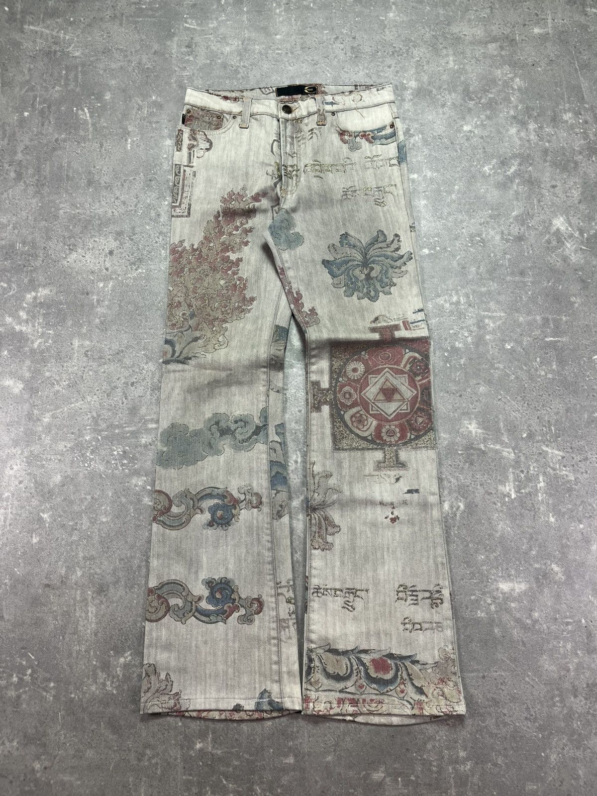 Just Cavalli SS05 Just Cavalli Asian World Fantasy Jeans 28 Size US 28 / EU 44 - 1 Thumbnail