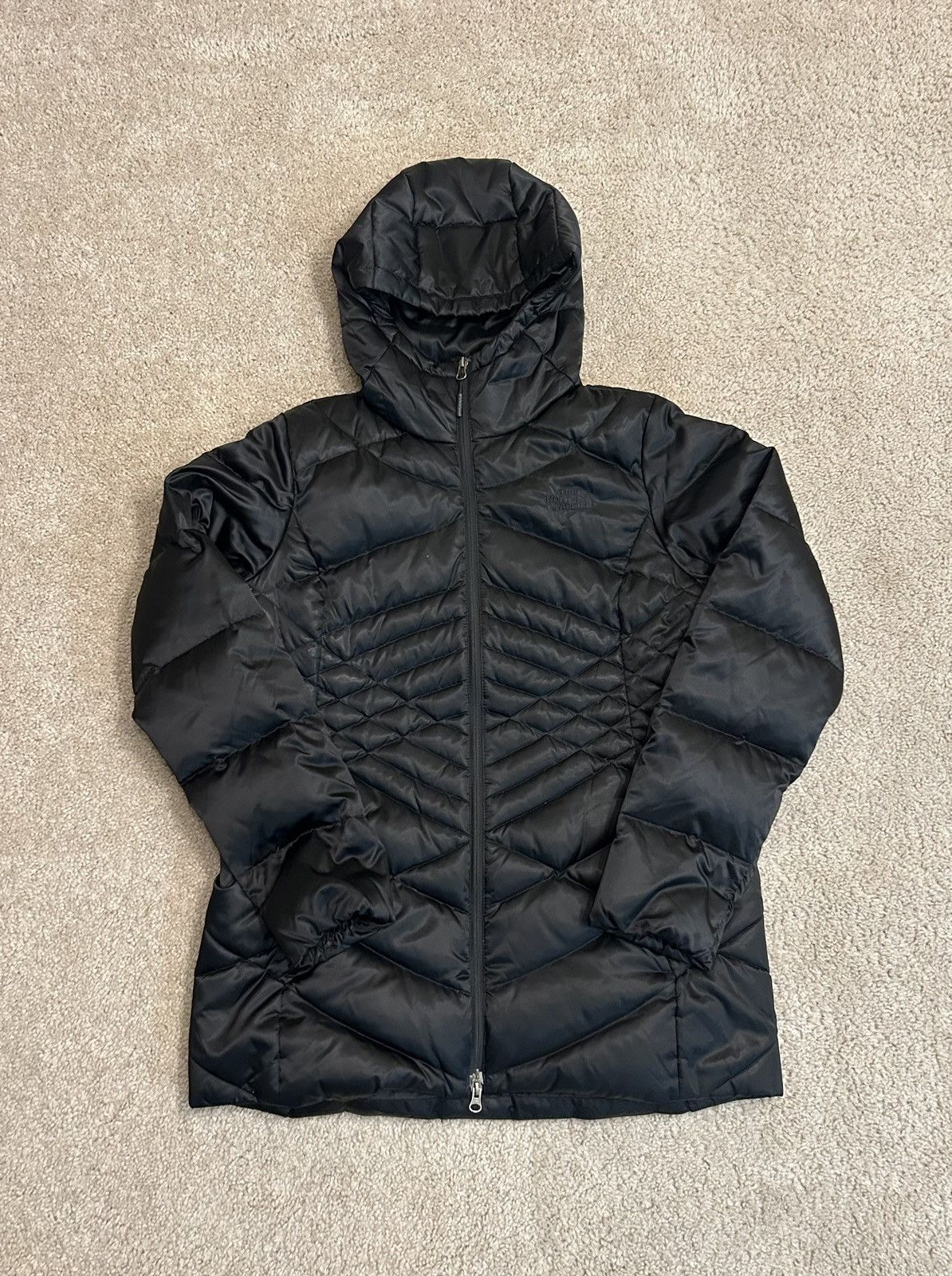 image of The North Face Down Jacket in Black, Women's (Size Large)