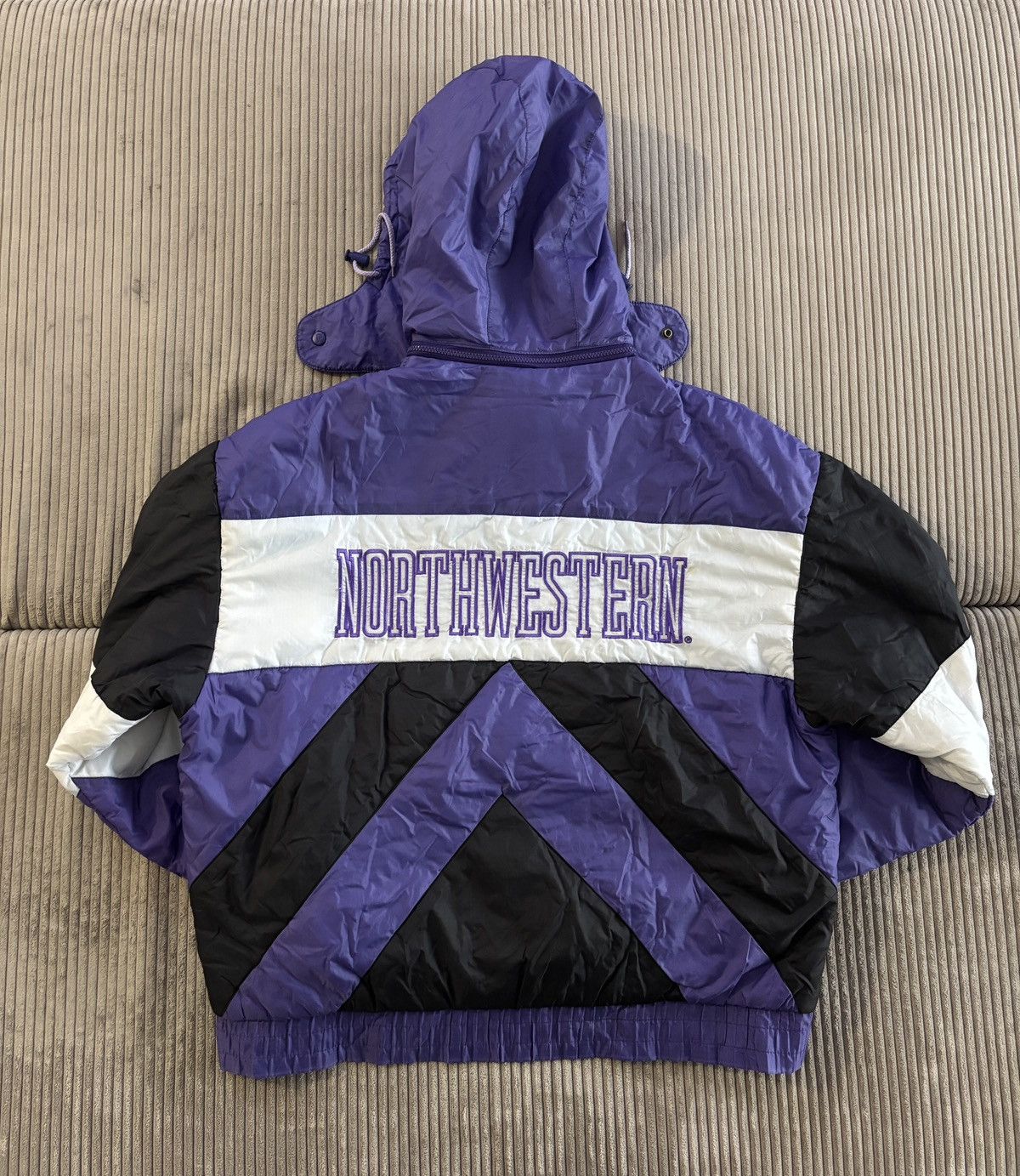 Pro Player Puffer Jacket Vintage Pro Player NCAA Northwestern Wildcats Size US XXL / EU 58 / 5 - 5 Thumbnail