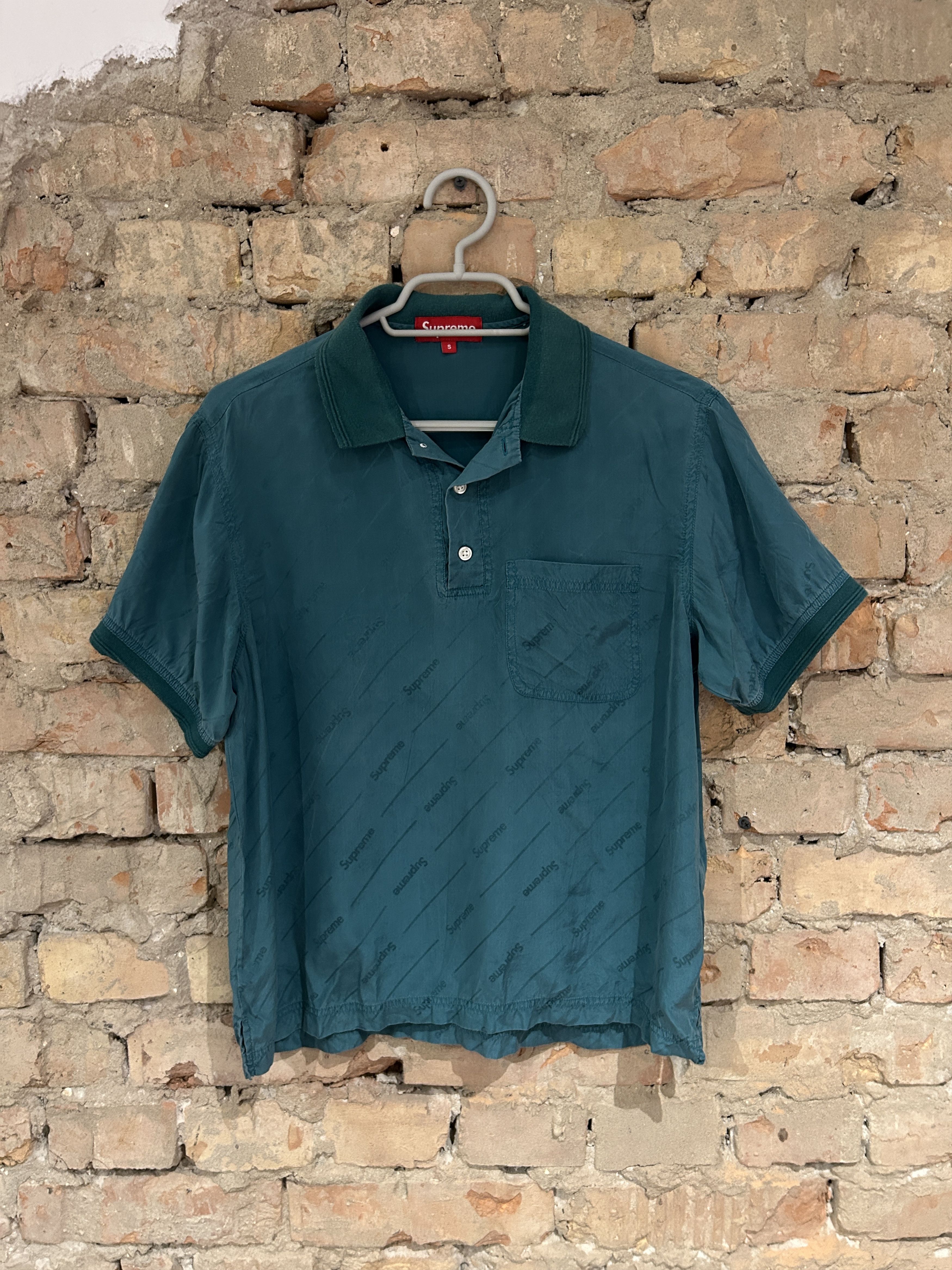 Supreme Supreme Heavenly Silk Polo | Grailed