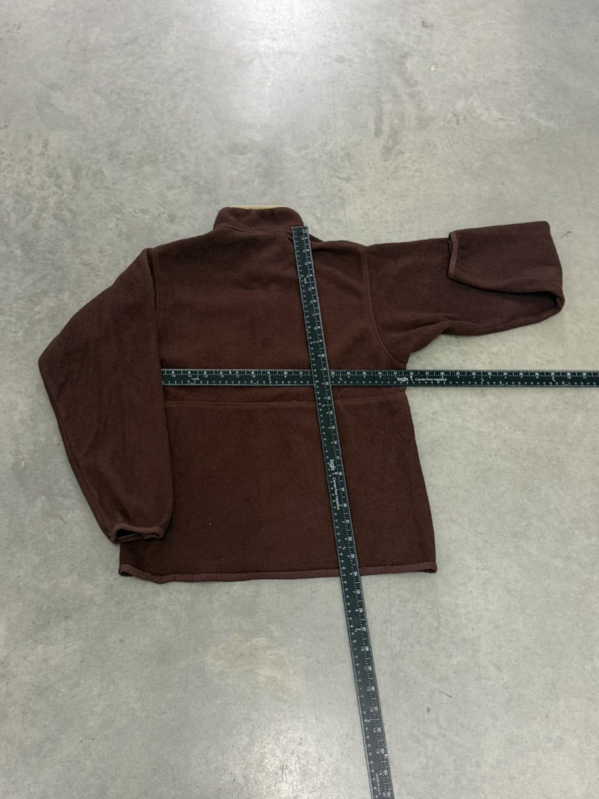 Patagonia Vintage Patagonia Synchila Quarter Zip Dark Burgundy USA 90s Size US XS / EU 42 / 0 - 5 Thumbnail